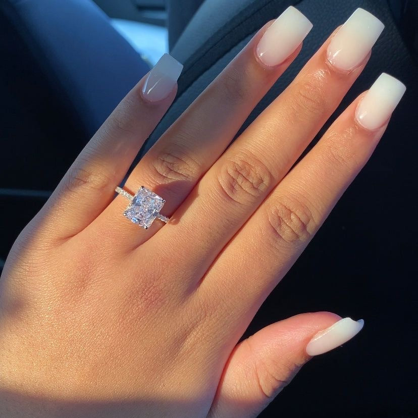 925 Luxury Diamond Promise Ring