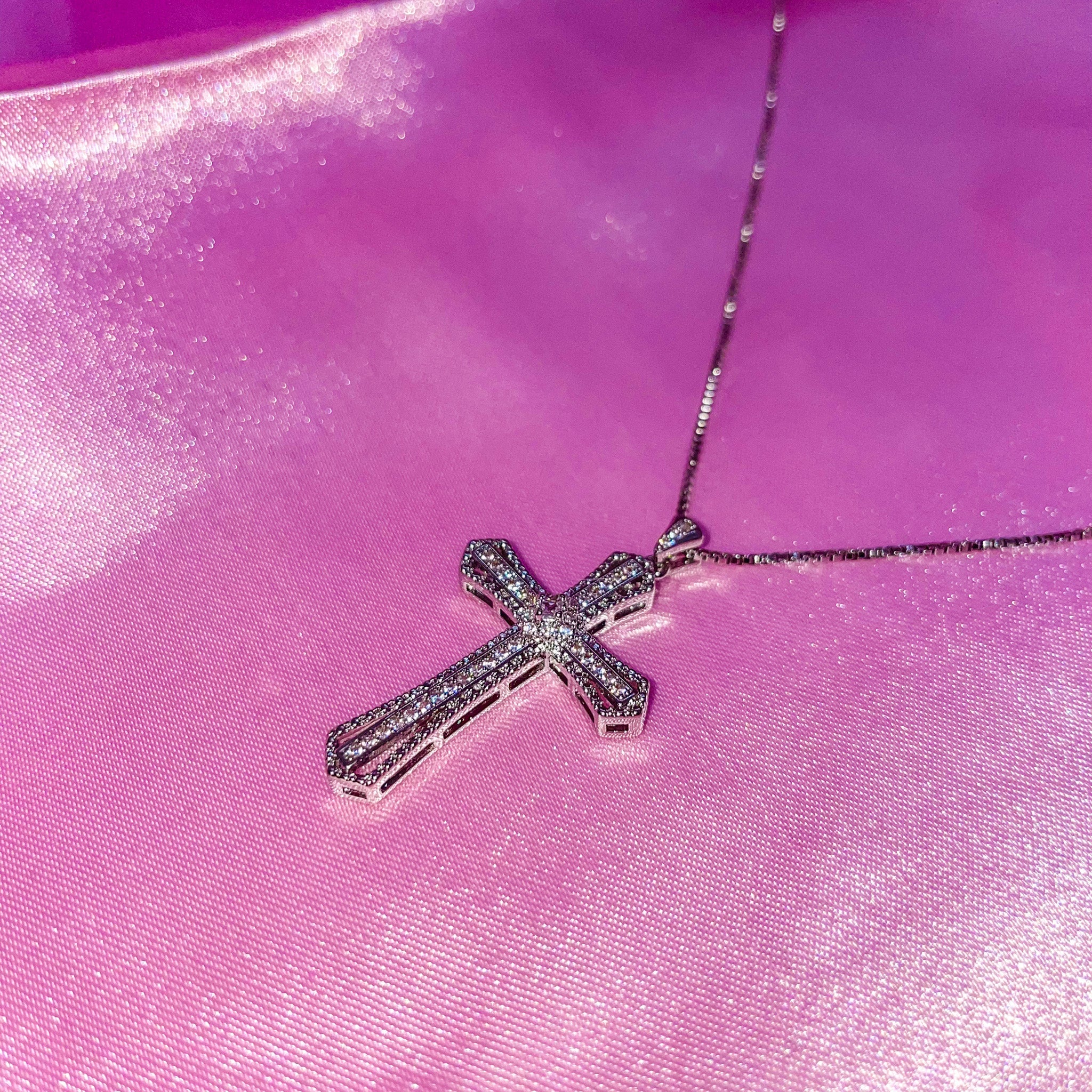 Brilliant Cross Necklace