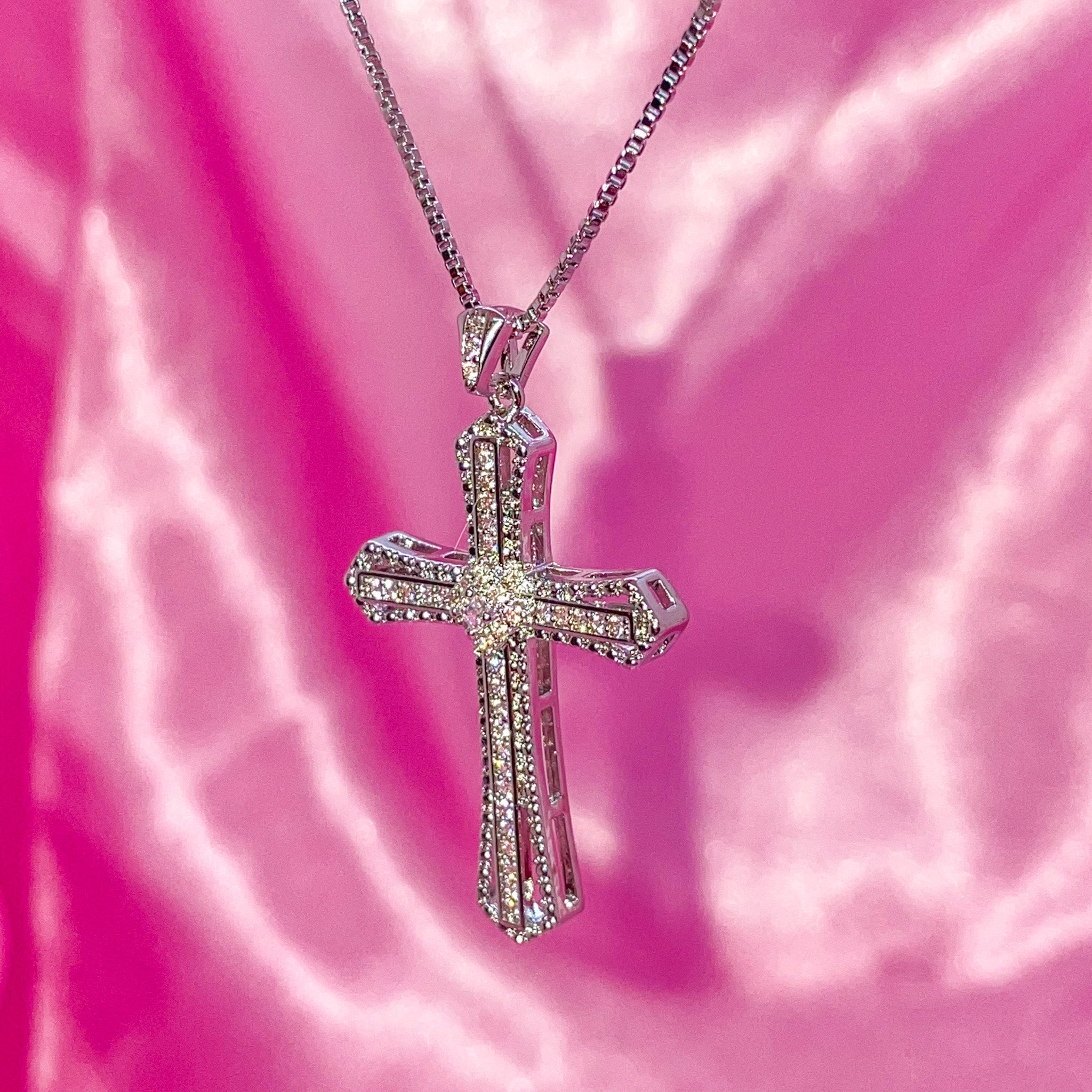 Brilliant Cross Necklace