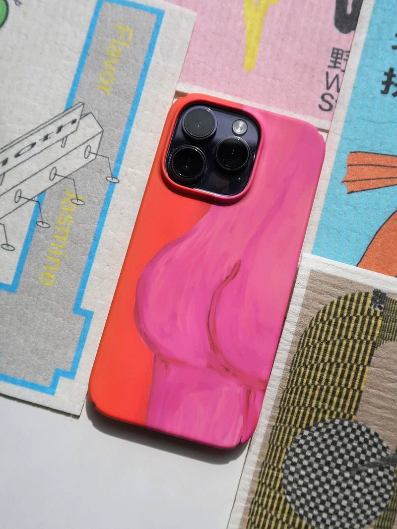 Pink Butt iPhone Case