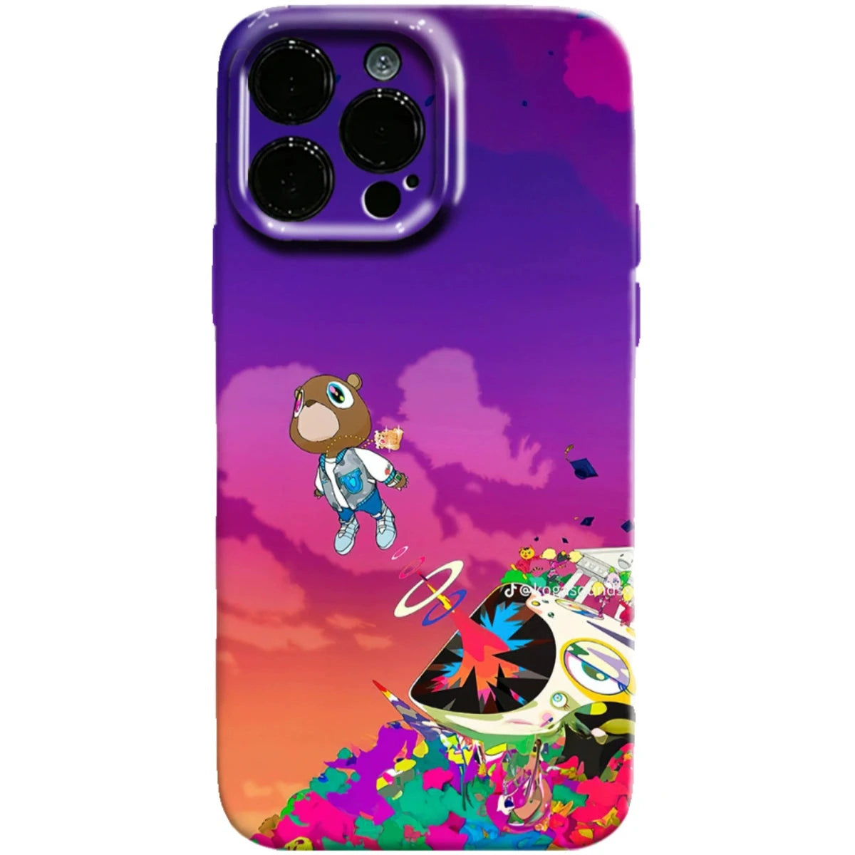 Graduation Bear Kanye West iPhone Case