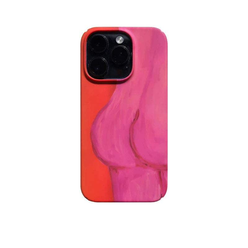 Pink Butt iPhone Case