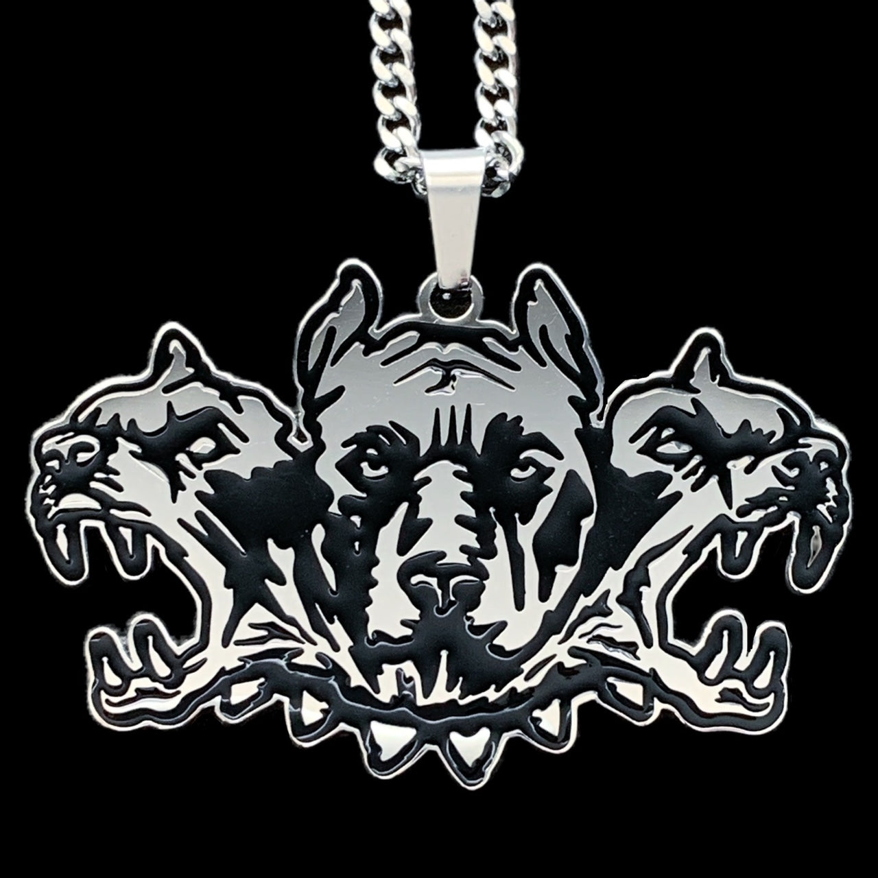 Black 'WARDOGS' Necklace