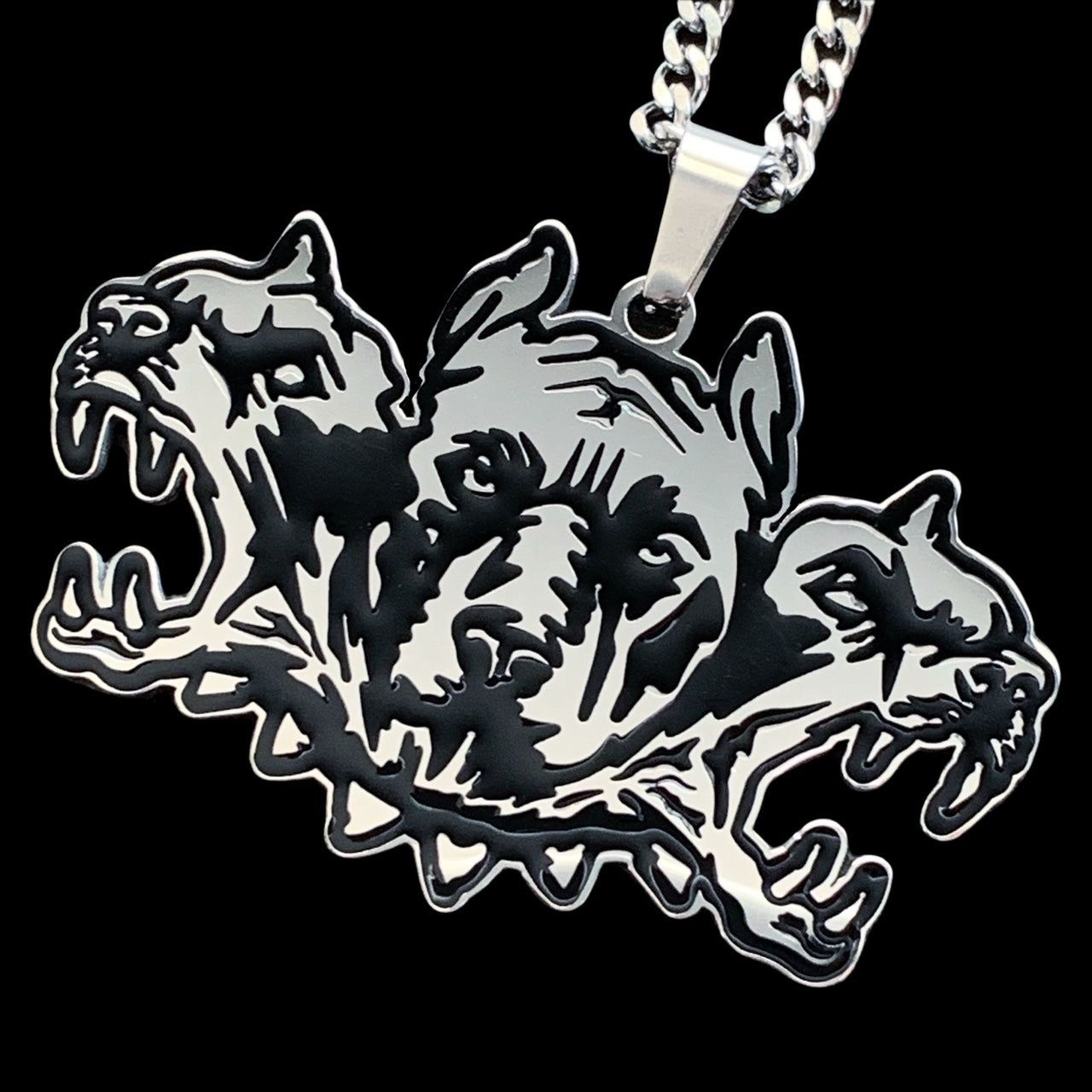 Black 'WARDOGS' Necklace