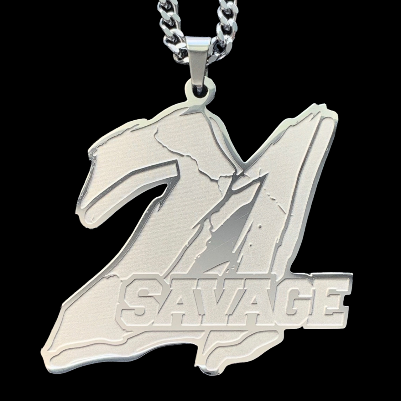 '21 SAVAGE' Necklace