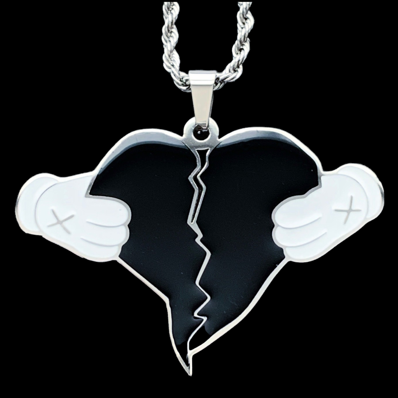 Black 'Heartbreak' Necklace