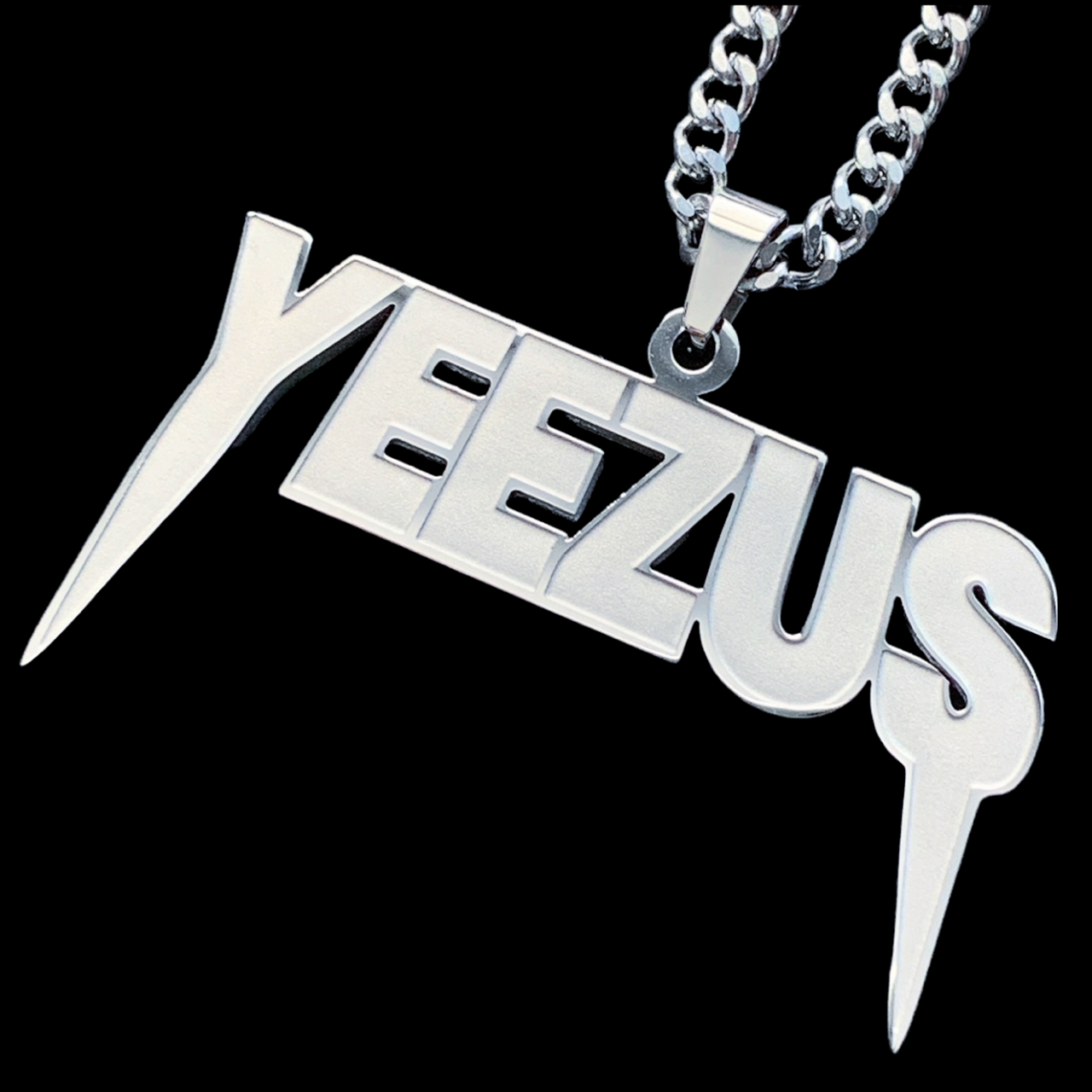 Etched 'YEEZUS' Necklace