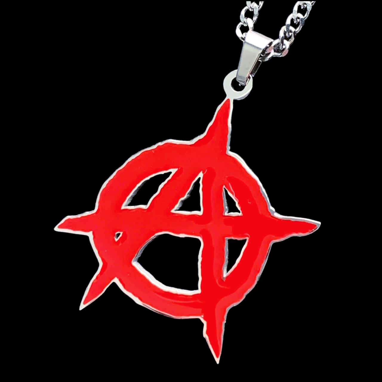 Red 'Anarchy' Necklace