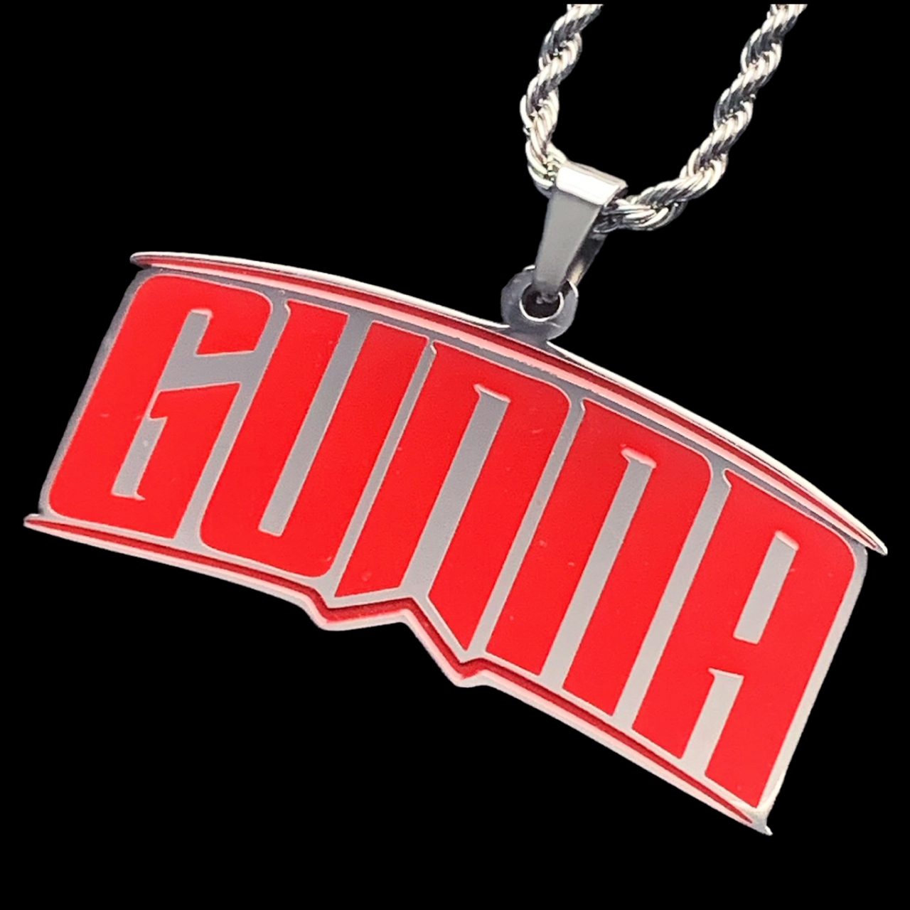 Red 'GUNNA' Necklace