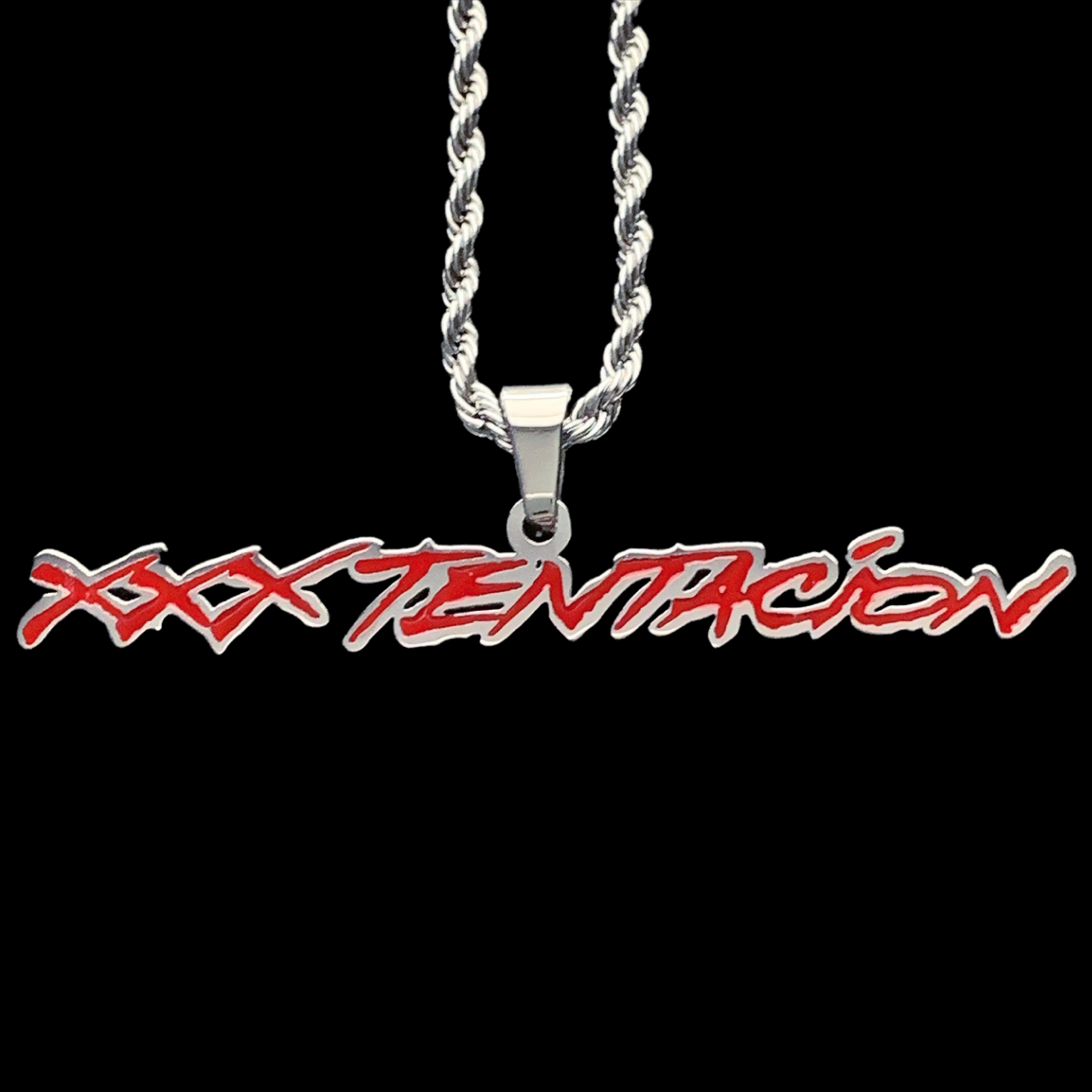 Red 'XXXTENTACION' Necklace