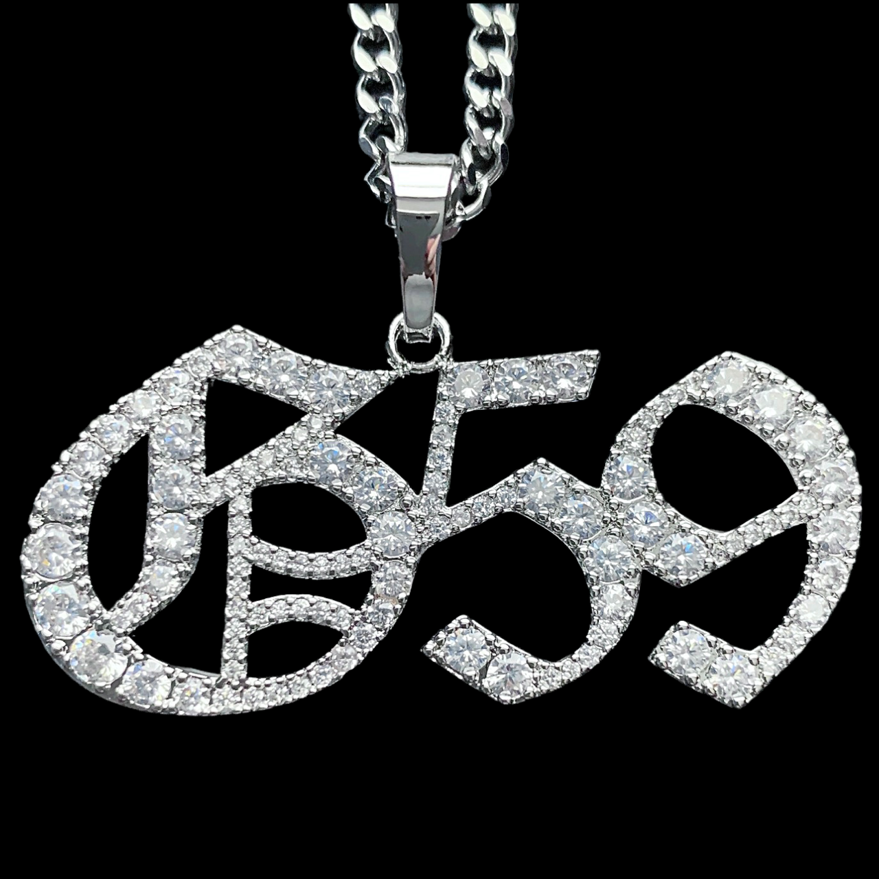 Iced Out 'G59' Necklace