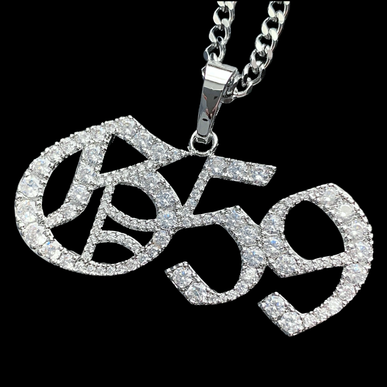 Iced Out 'G59' Necklace