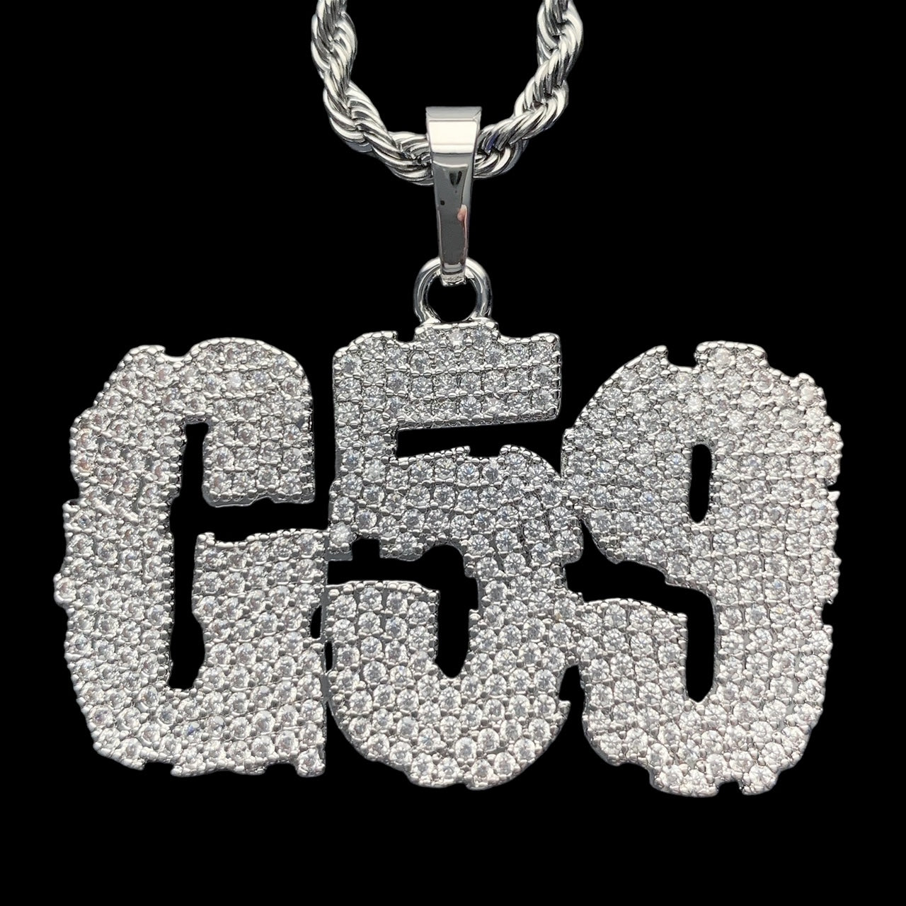 Iced Out 'G59' Necklace