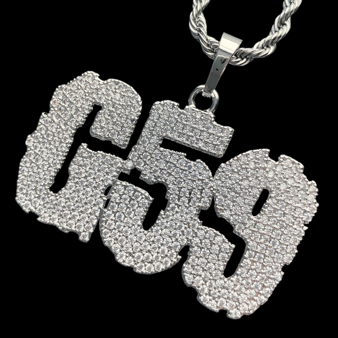 Iced Out 'G59' Necklace