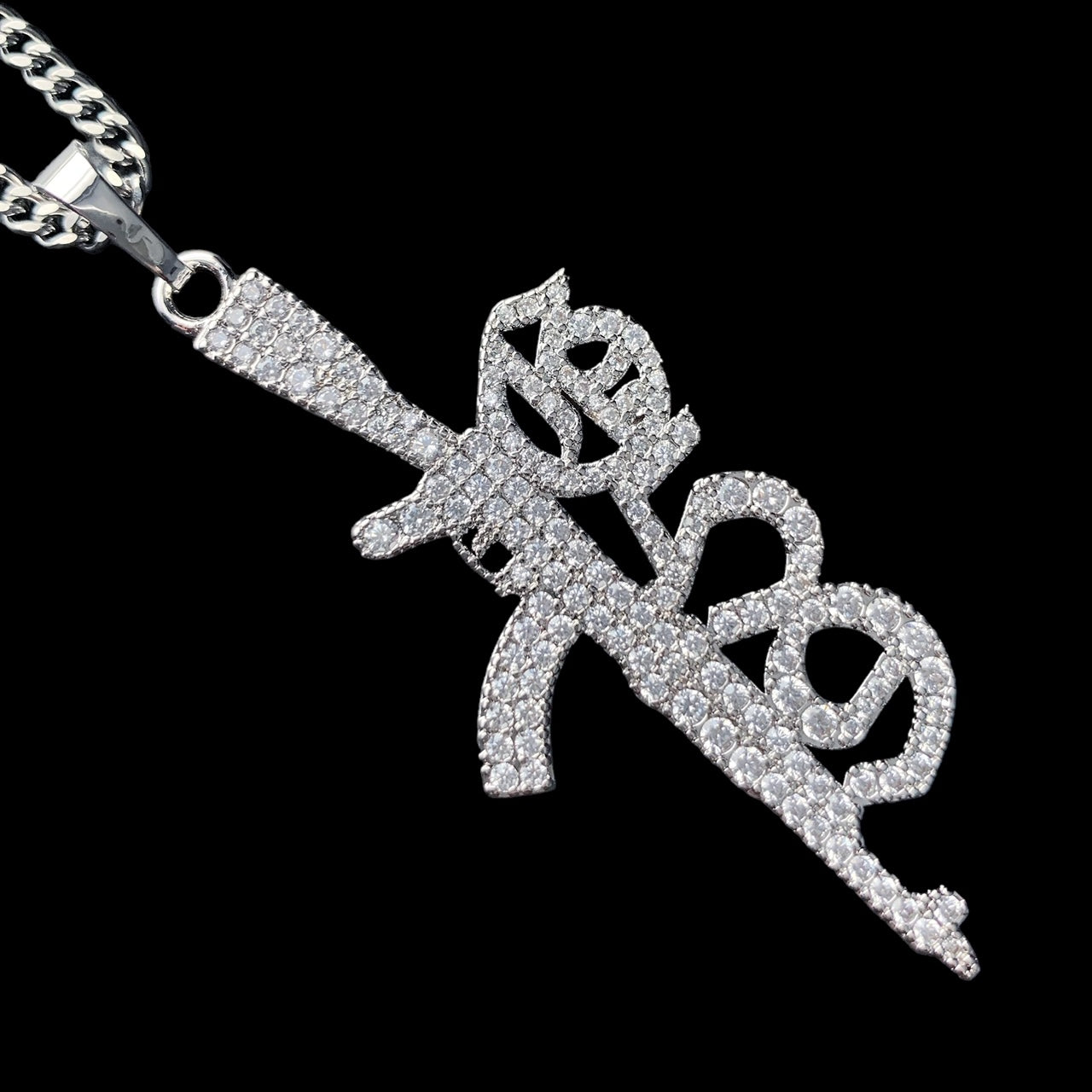 Iced Out 'G59 Rifle' Necklace