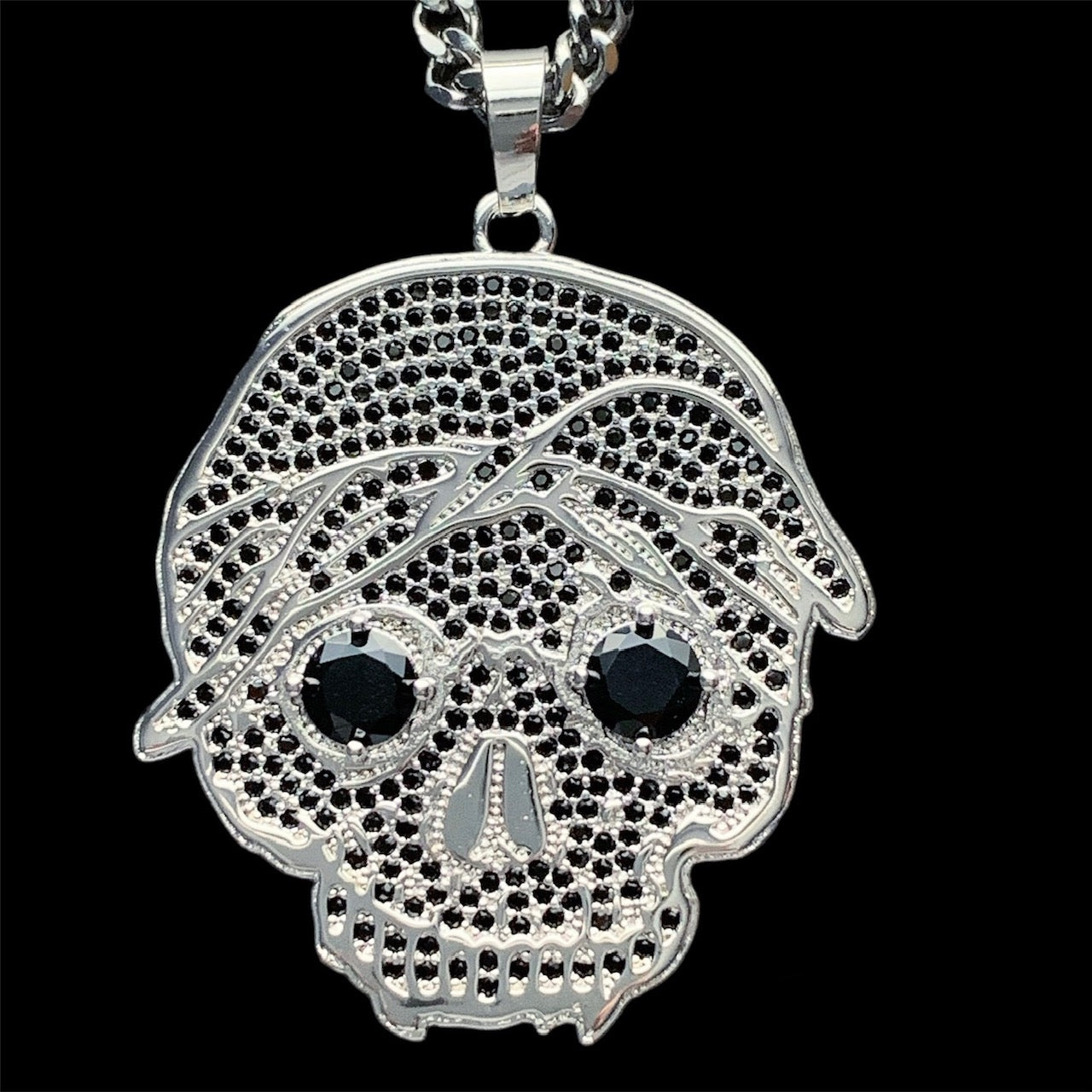 Black Ice 'G59 Skull' Necklace