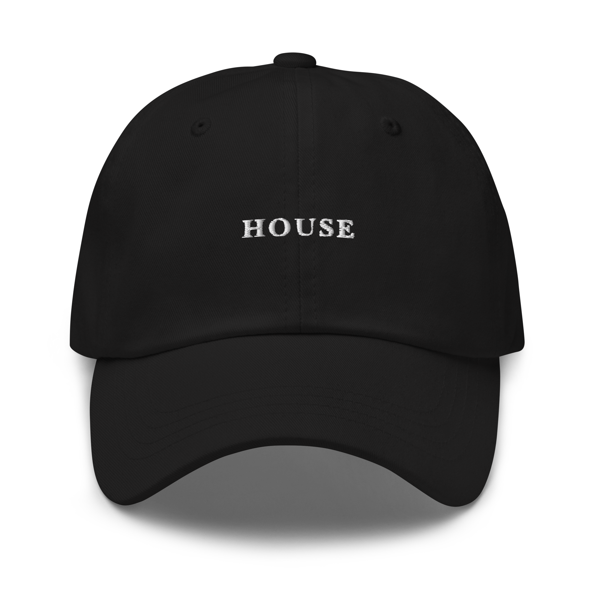 House Music Embroidered Dad Hat