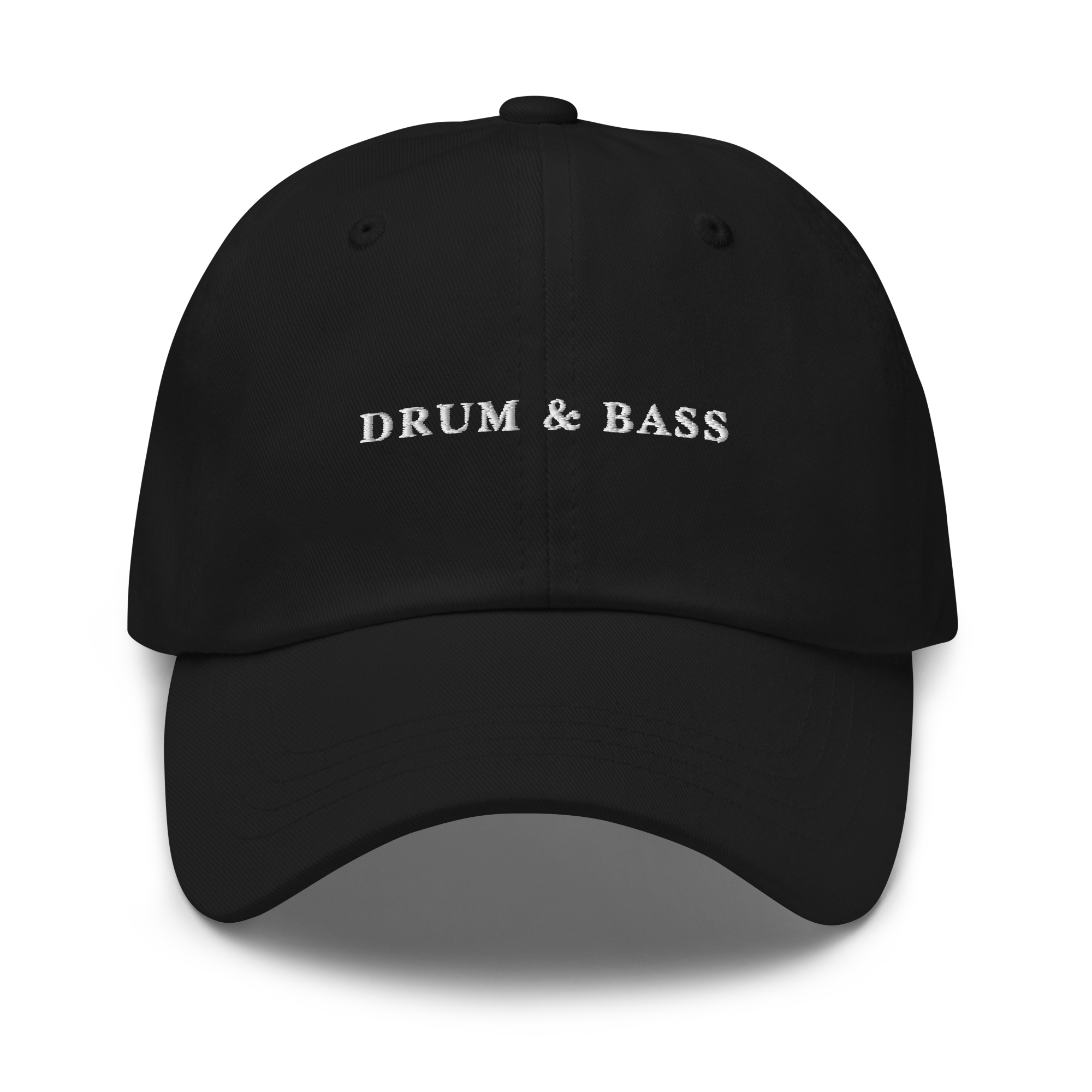 Drum & Bass Music Embroidered Dad Hat