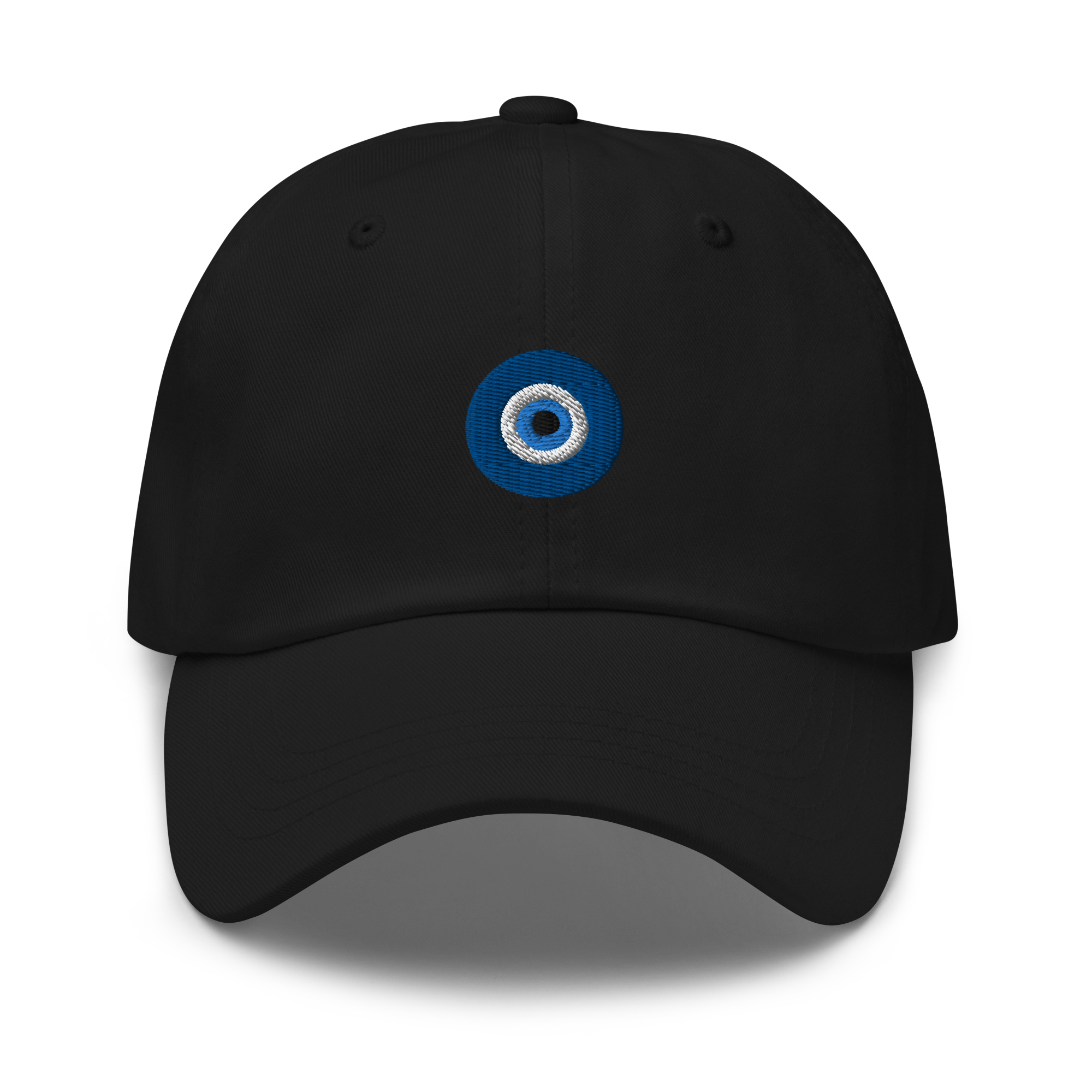 Evil Eye Symbol Embroidered Dad Hat