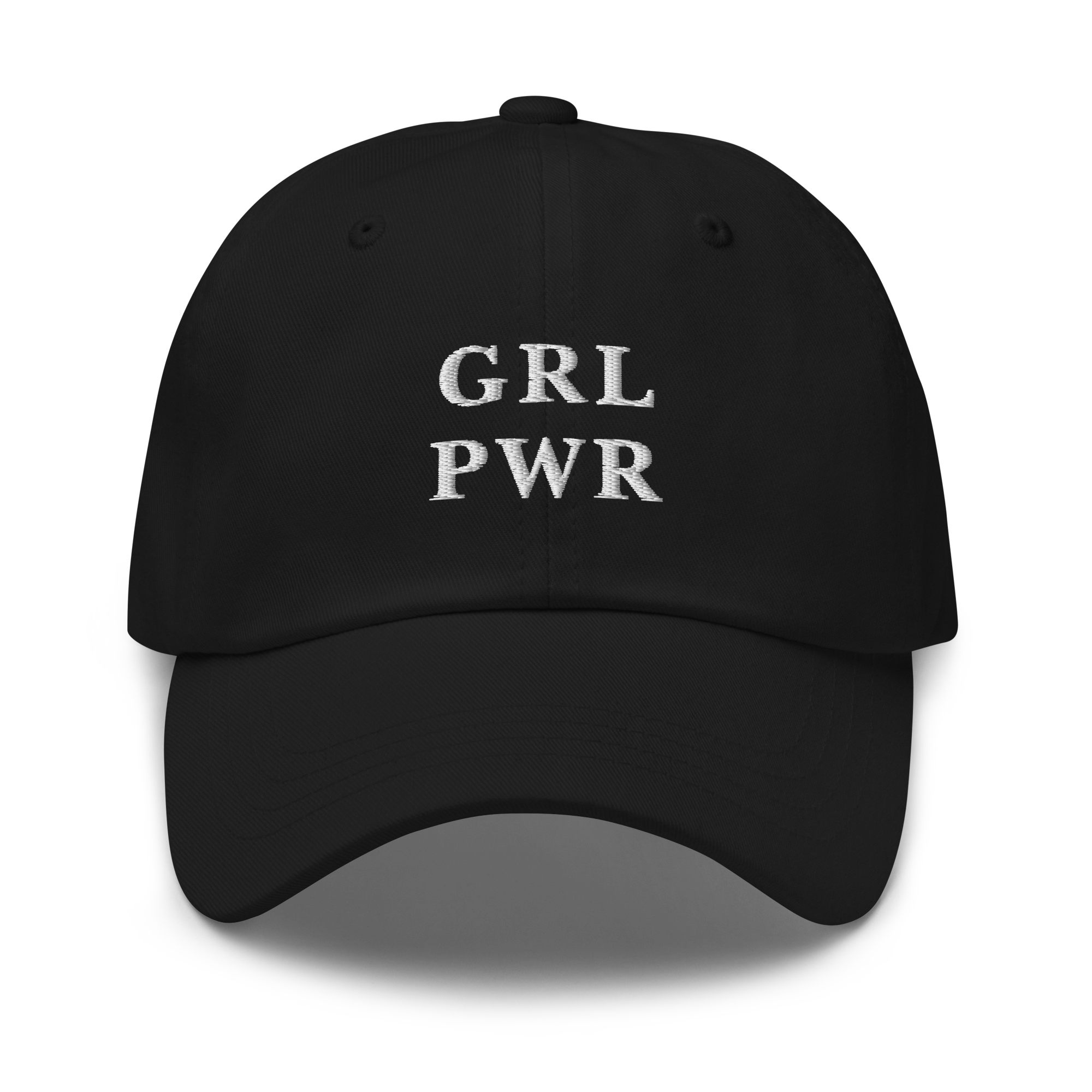 Grl Pwr Feminist Embroidered Dad Hat