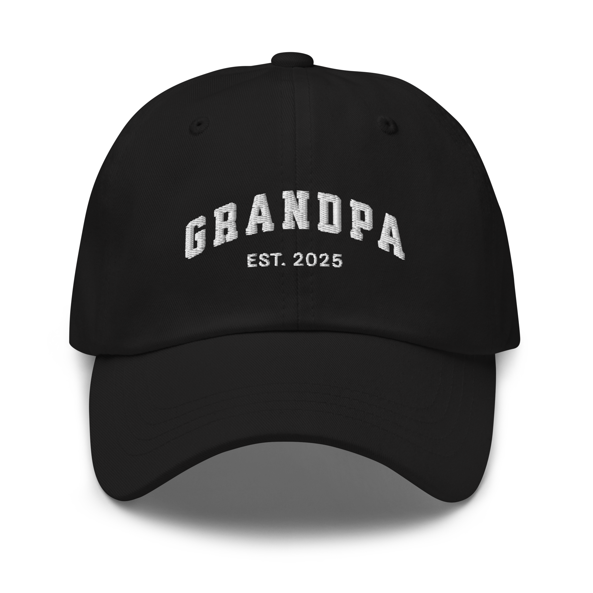 CUSTOM YEAR Grandpa to Be Embroidered Dad Hat