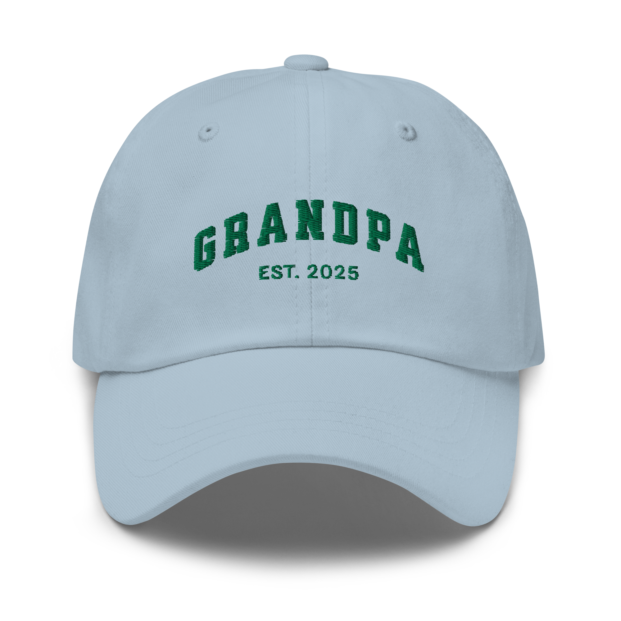 CUSTOM YEAR Grandpa to Be Embroidered Dad Hat