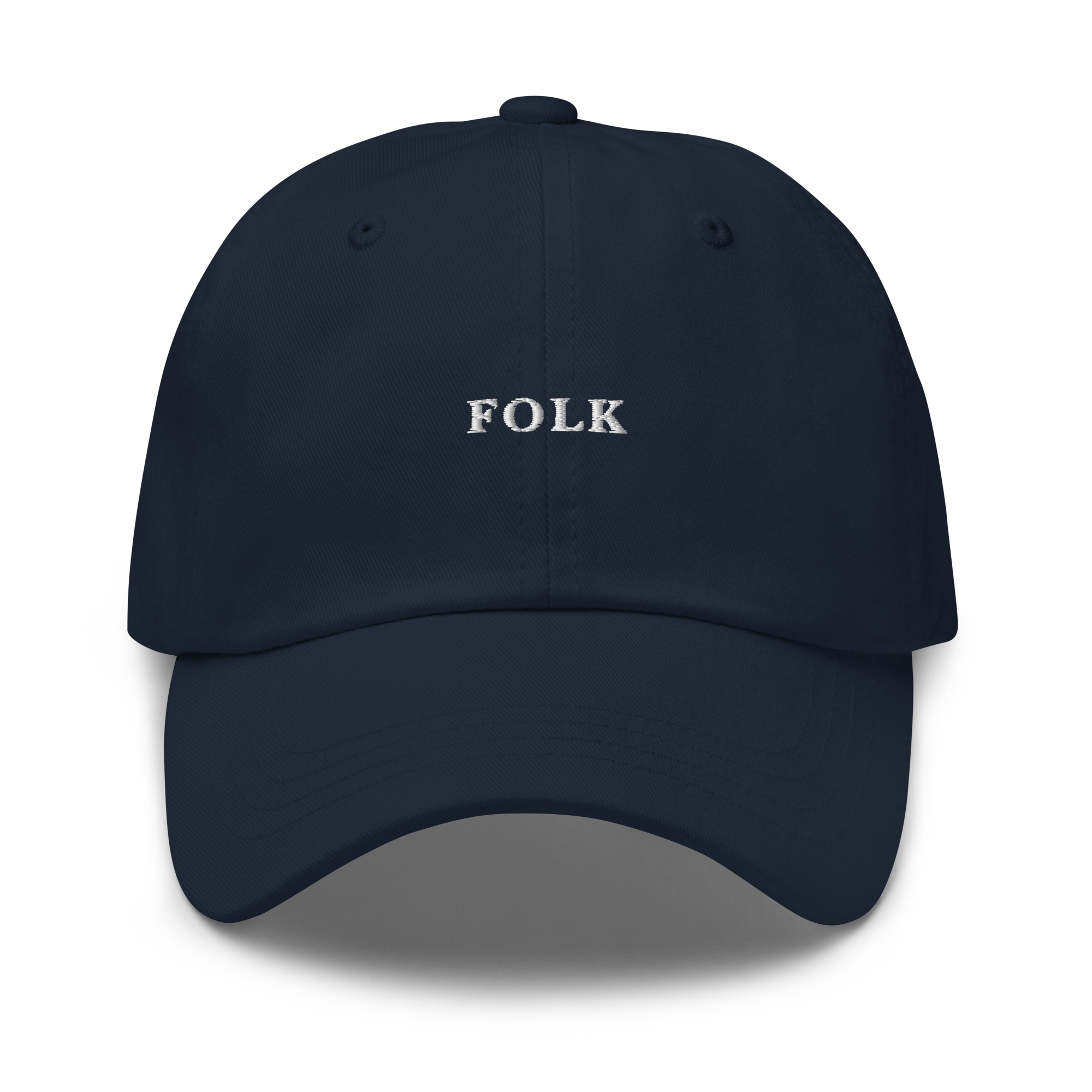 Folk Music Embroidered Dad Hat