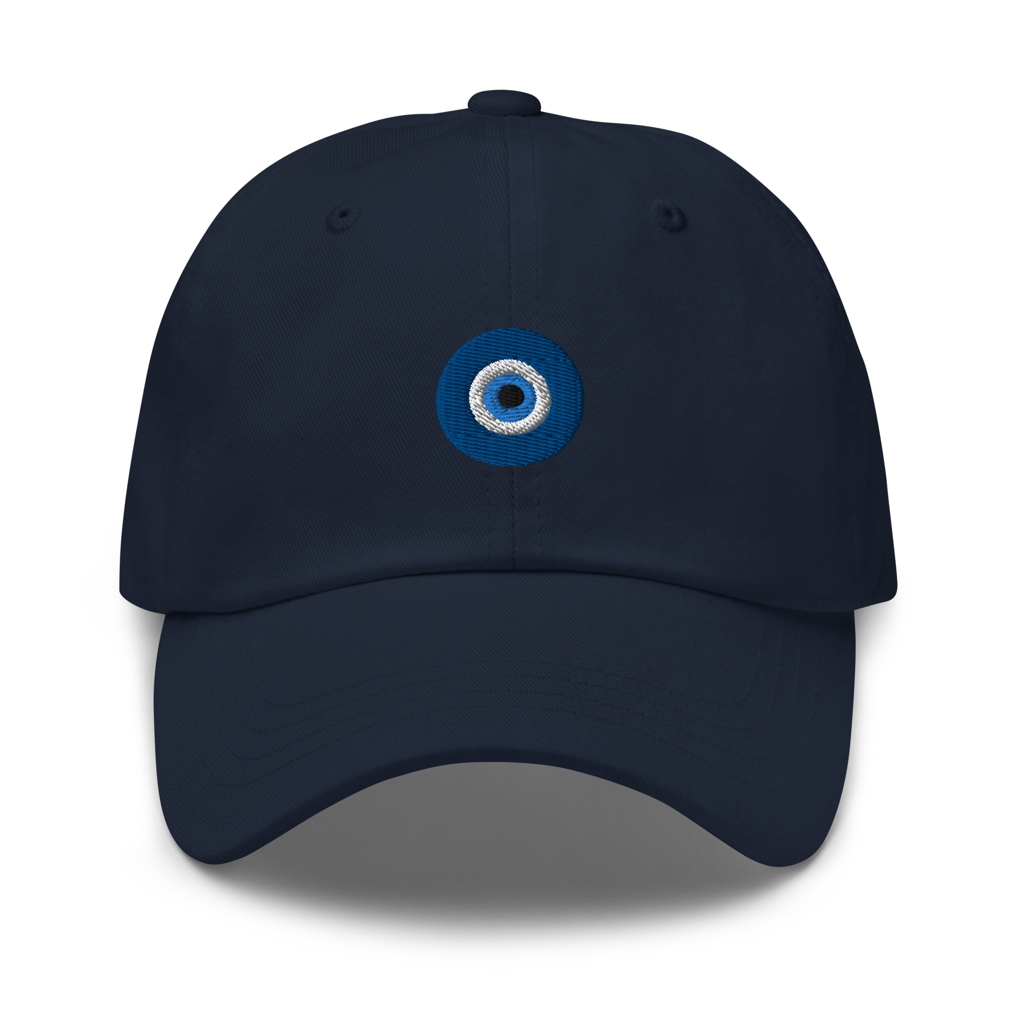 Evil Eye Symbol Embroidered Dad Hat