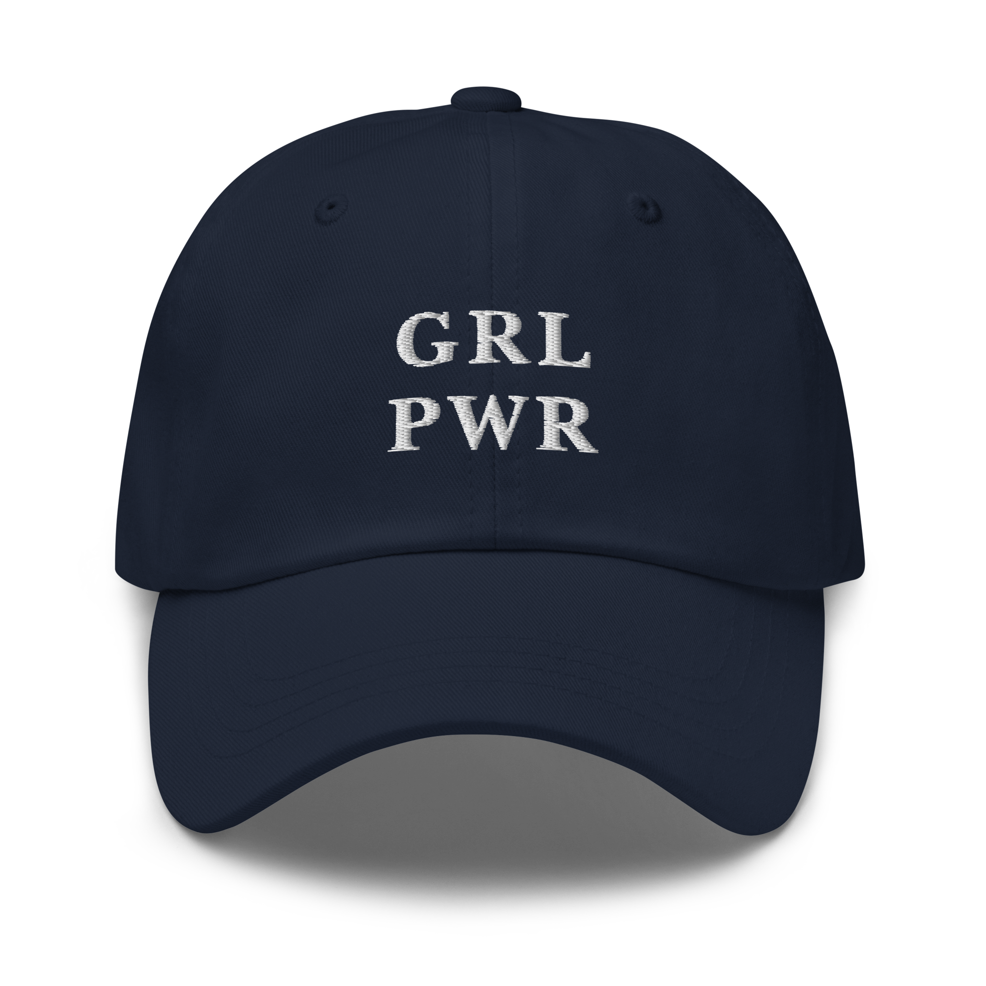 Grl Pwr Feminist Embroidered Dad Hat