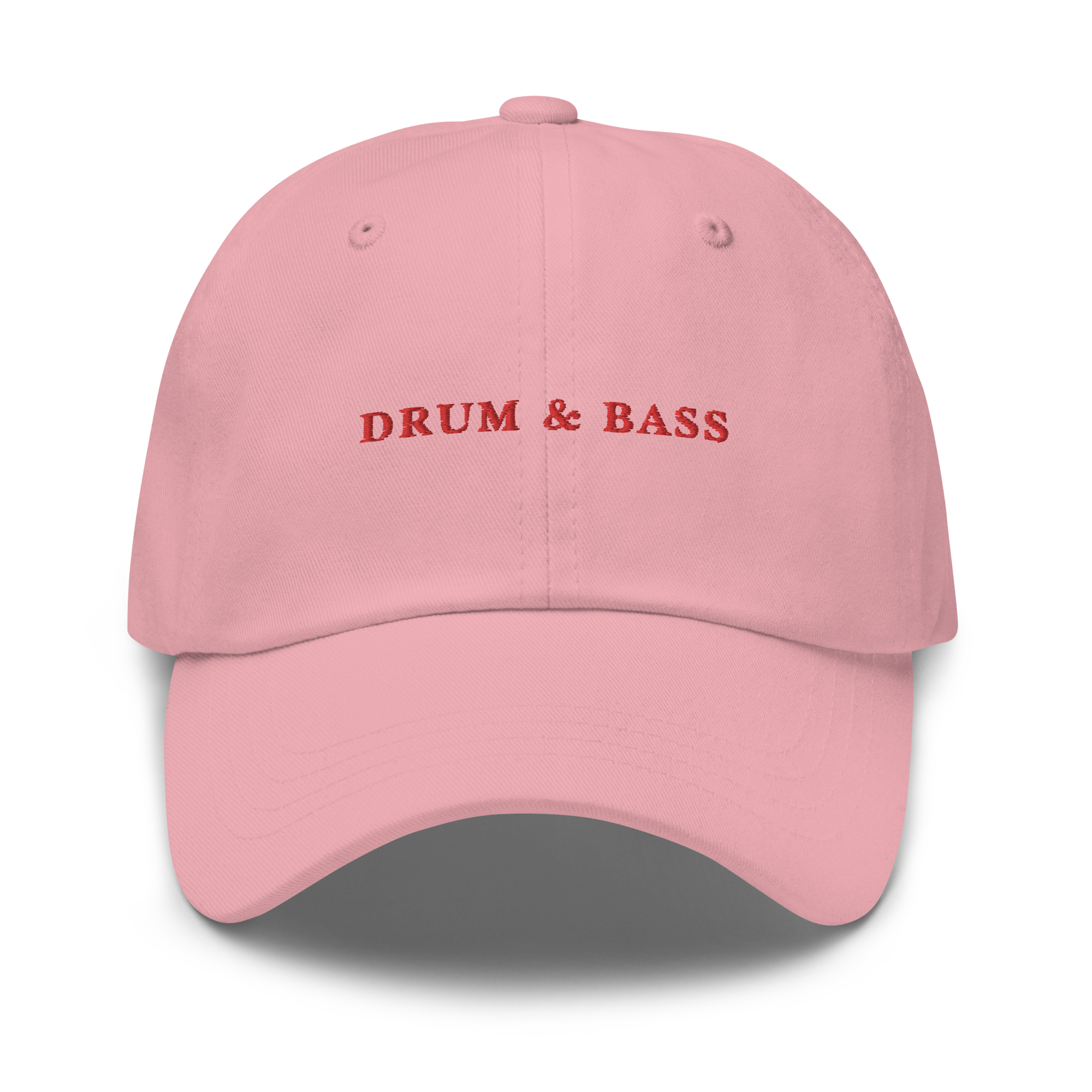 Drum & Bass Music Embroidered Dad Hat