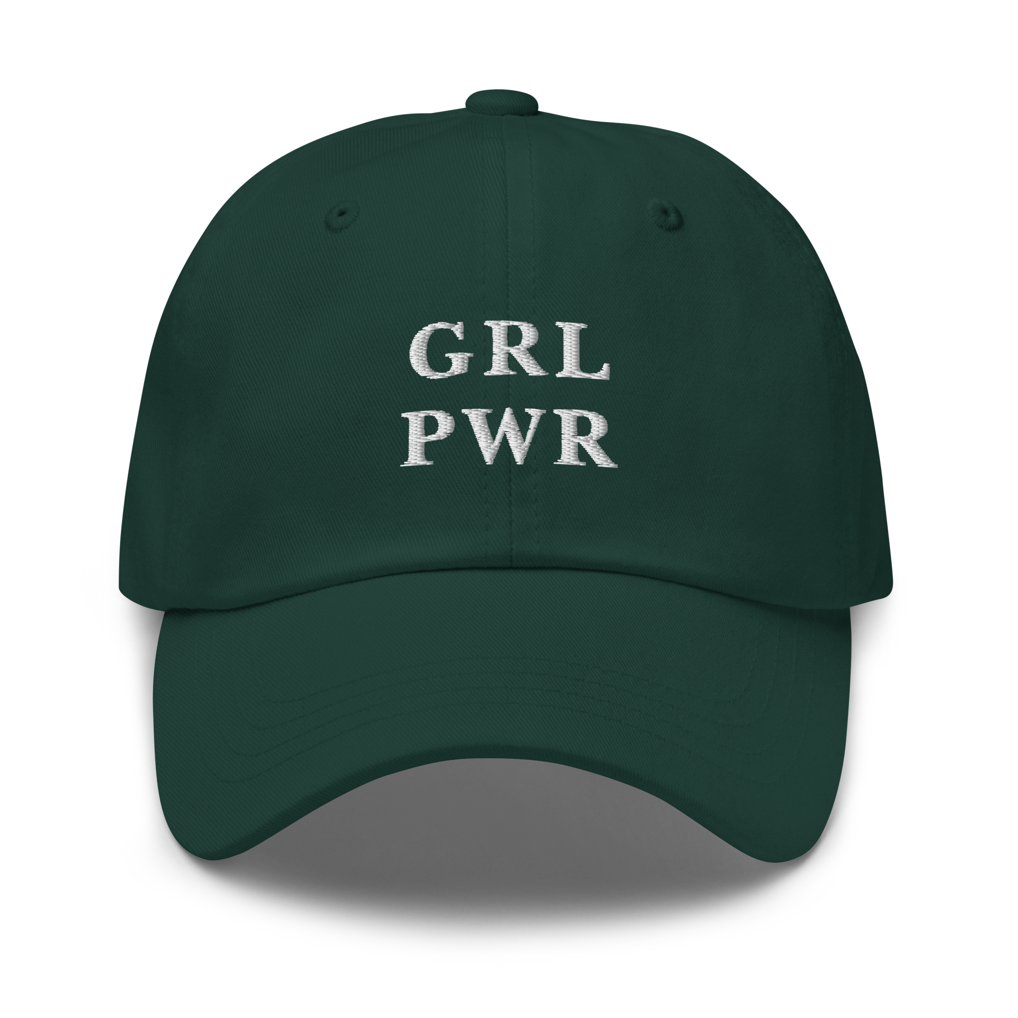 Grl Pwr Feminist Embroidered Dad Hat