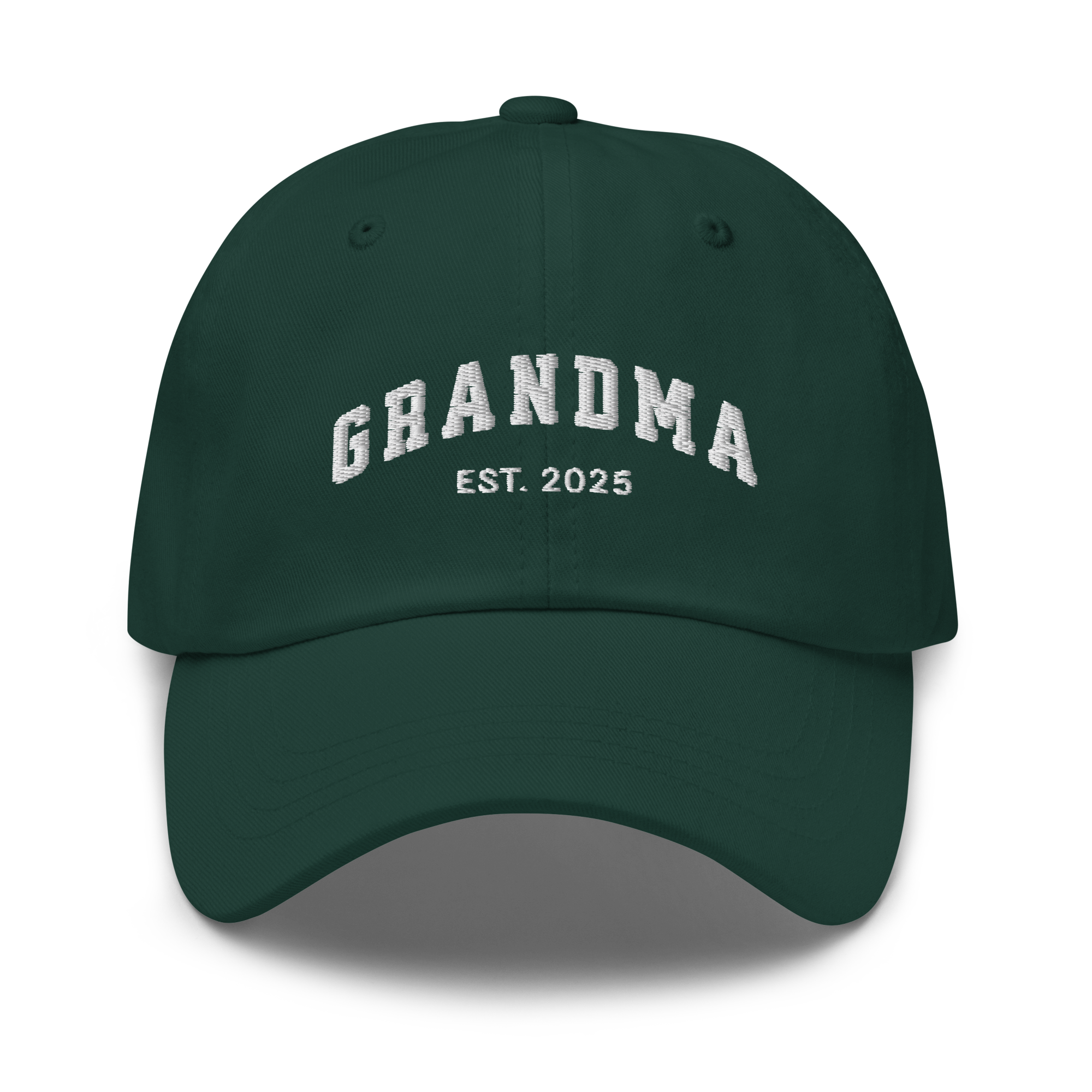 CUSTOM YEAR Grandma to Be Embroidered Dad Hat