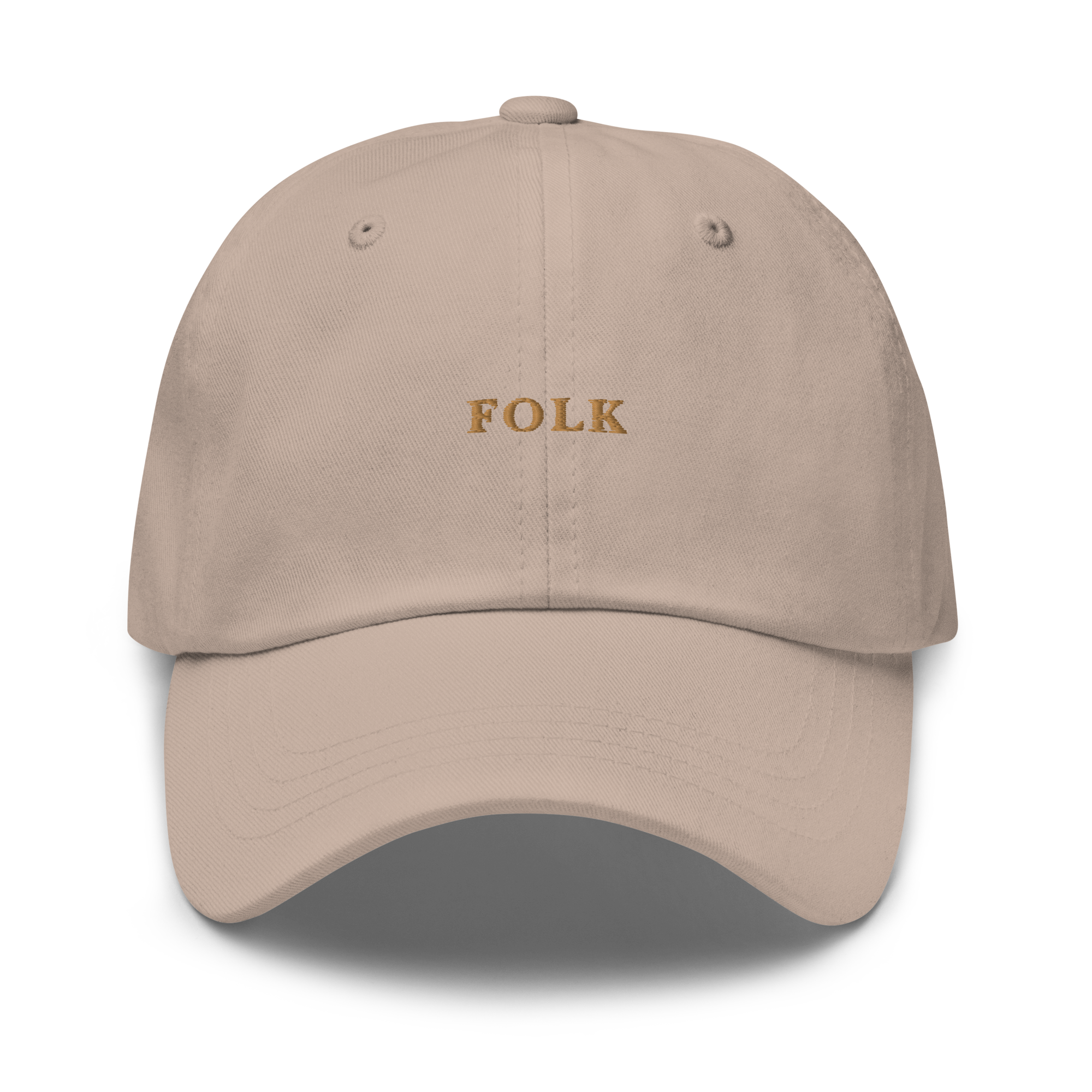 Folk Music Embroidered Dad Hat