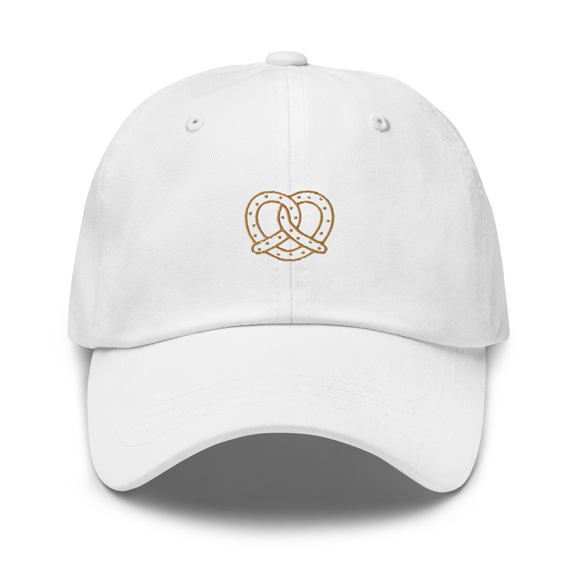 Pretzel Line Embroidered Dad Hat