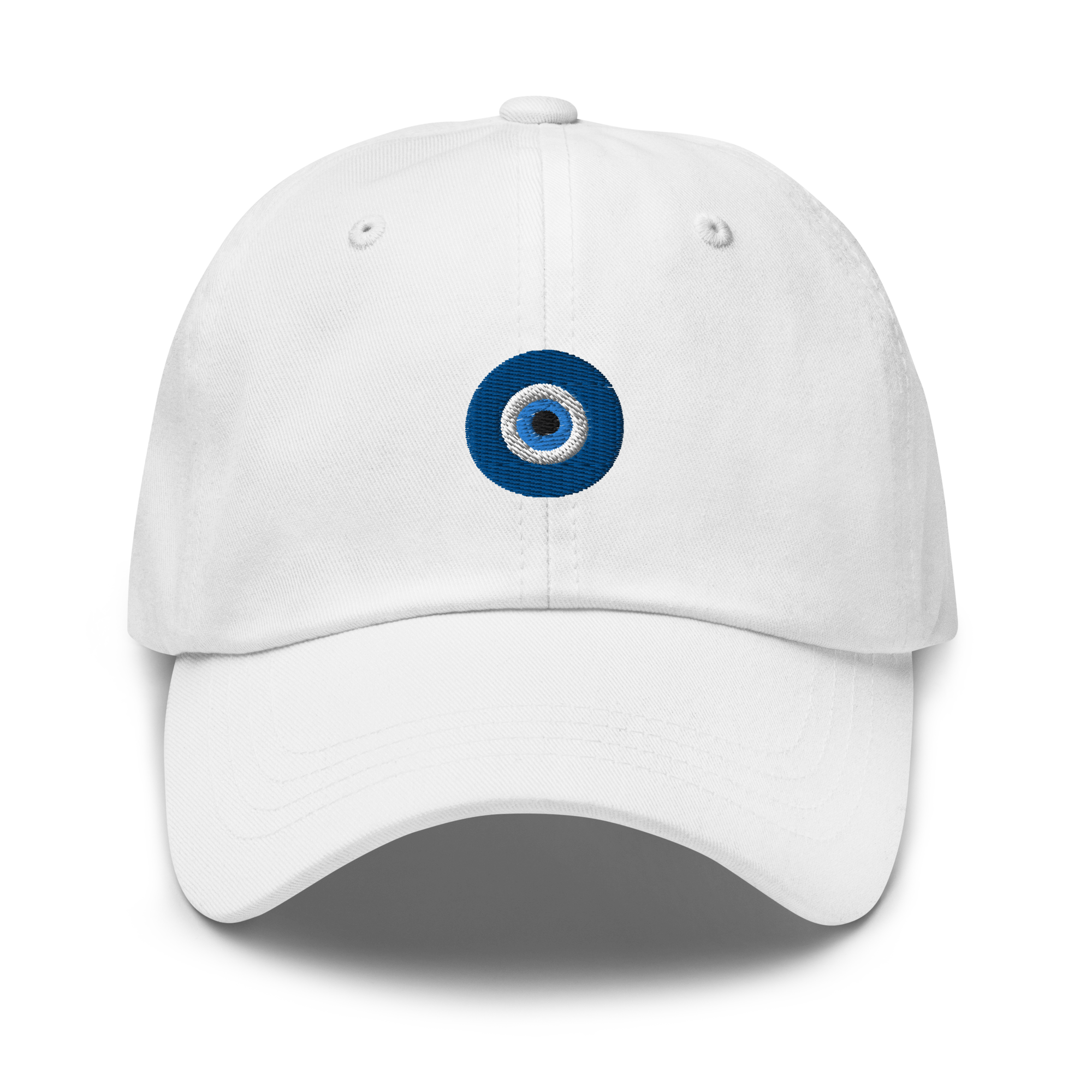 Evil Eye Symbol Embroidered Dad Hat