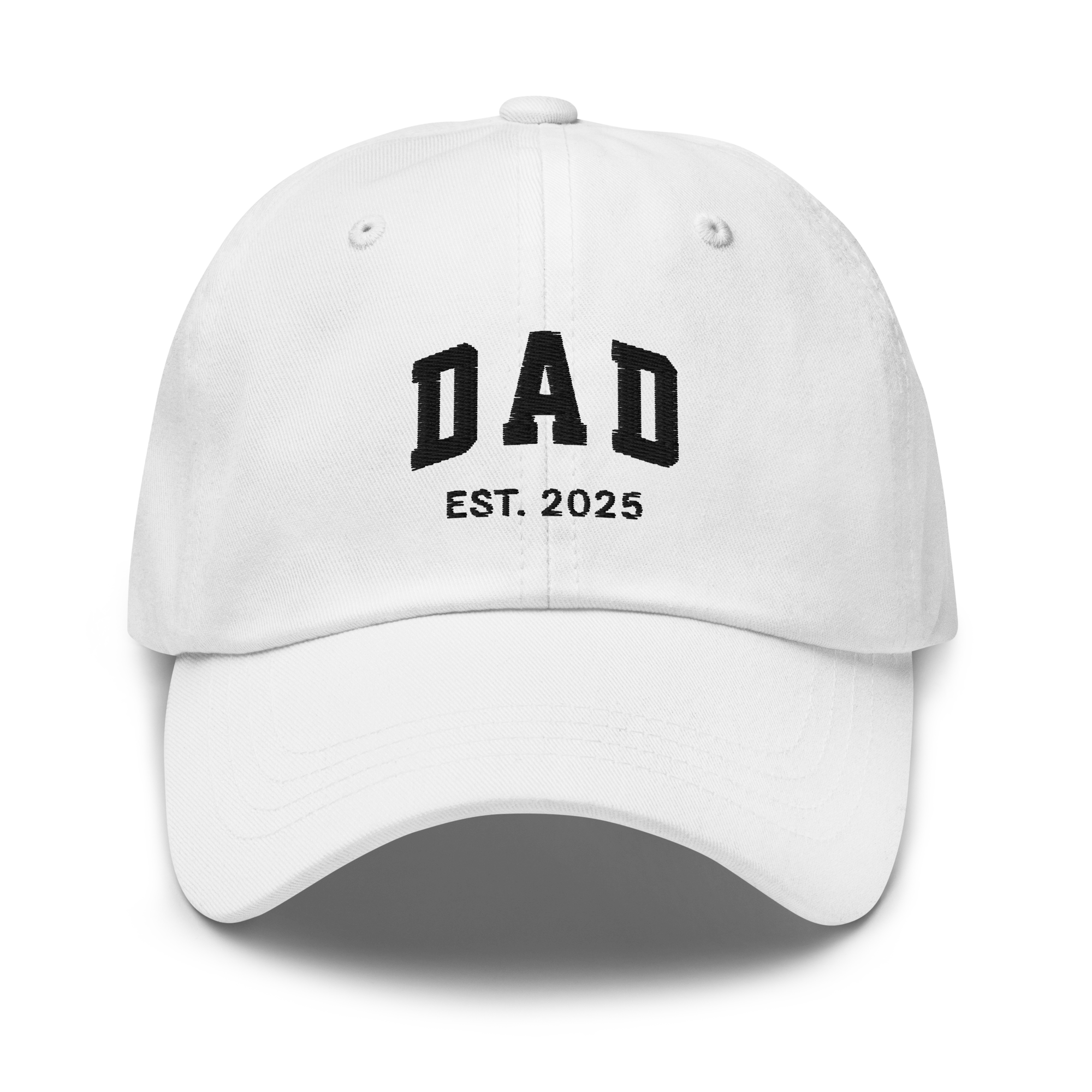 CUSTOM YEAR Dad to Be Embroidered Dad Hat