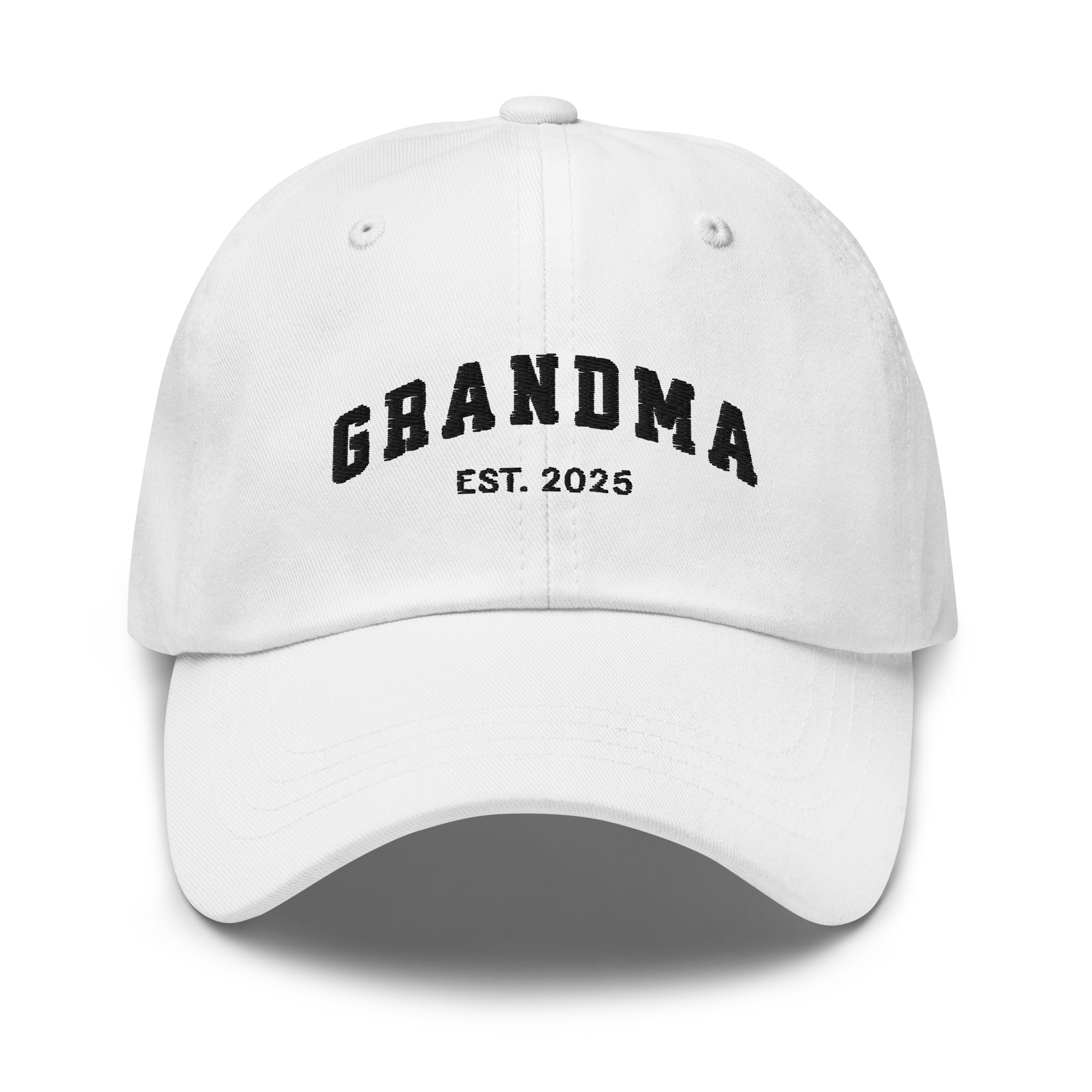 CUSTOM YEAR Grandma to Be Embroidered Dad Hat