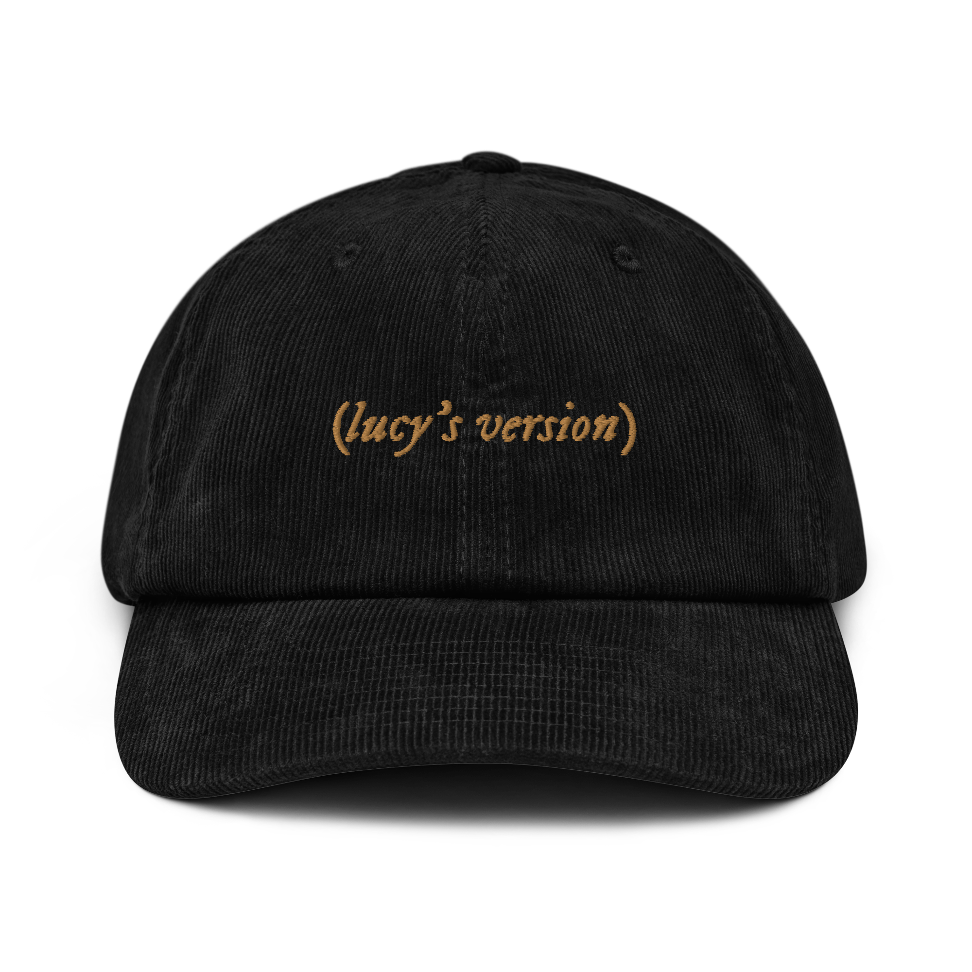 your name's version Embroidered Corduroy Hat