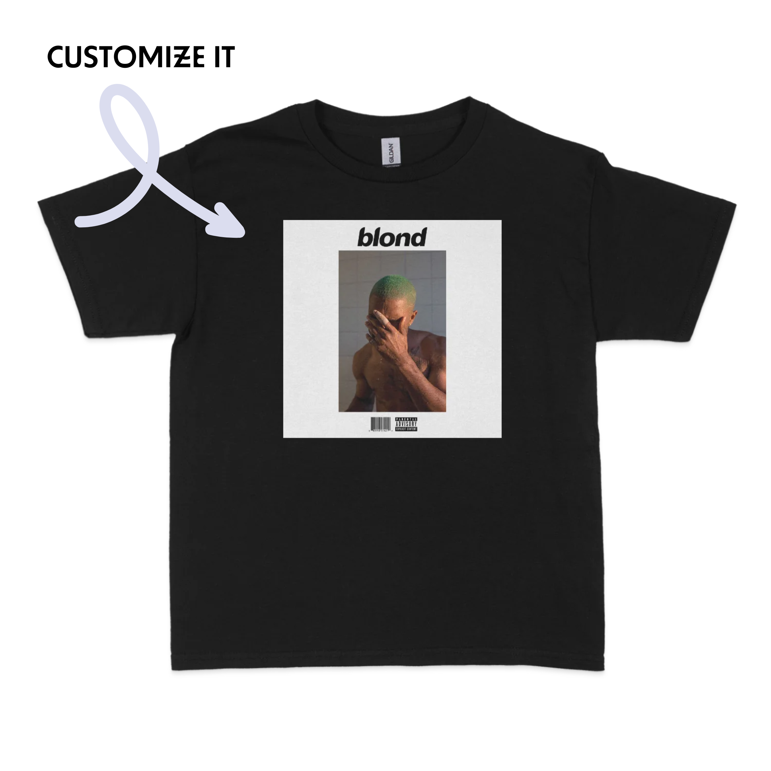 CUSTOM Album Cover Baby Tee