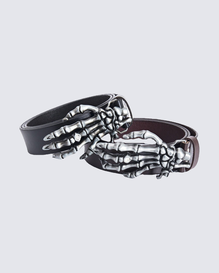 Halloween Skeleton Hand Belt