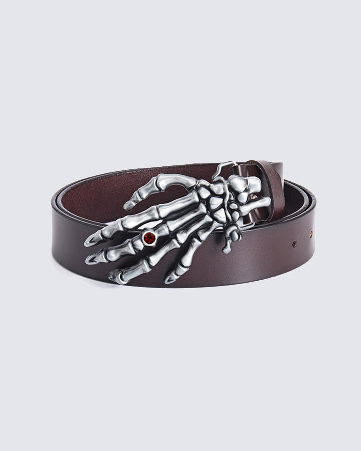 Halloween Skeleton Hand Belt