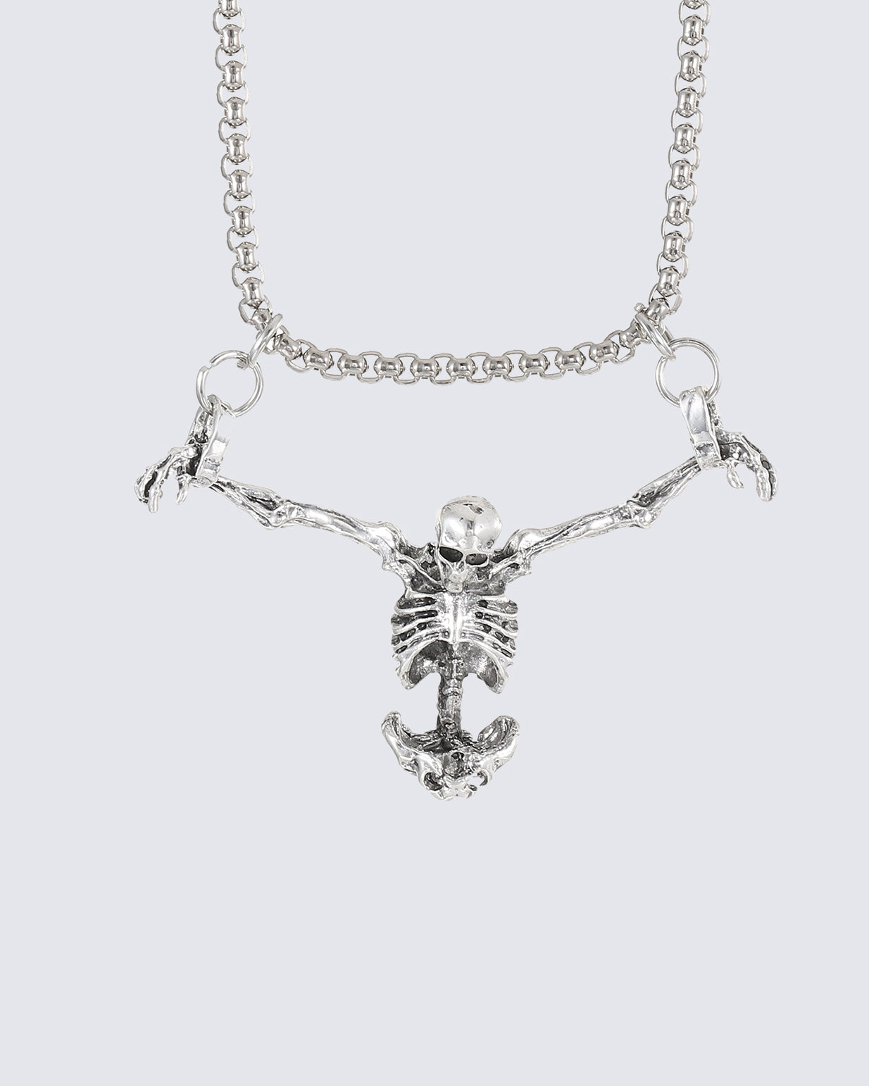 "Bound Skeleton" Gothic Necklace