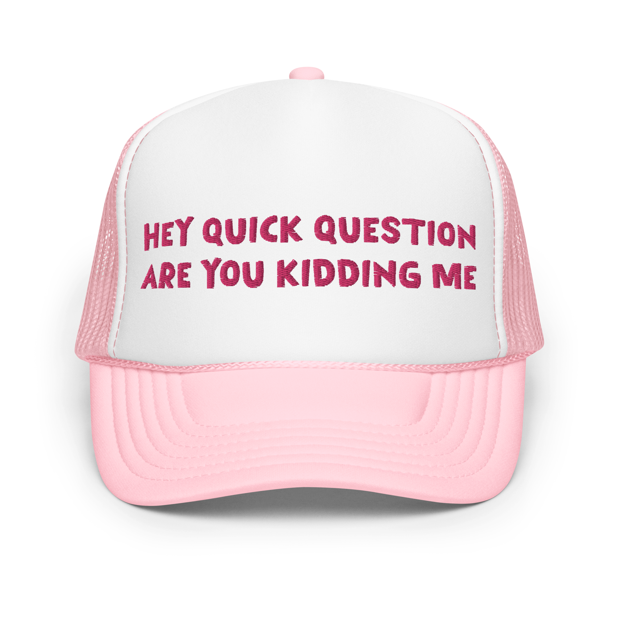 Embroidered Funny Trucker Hat Women Party Cap Humor Gift for Her Him