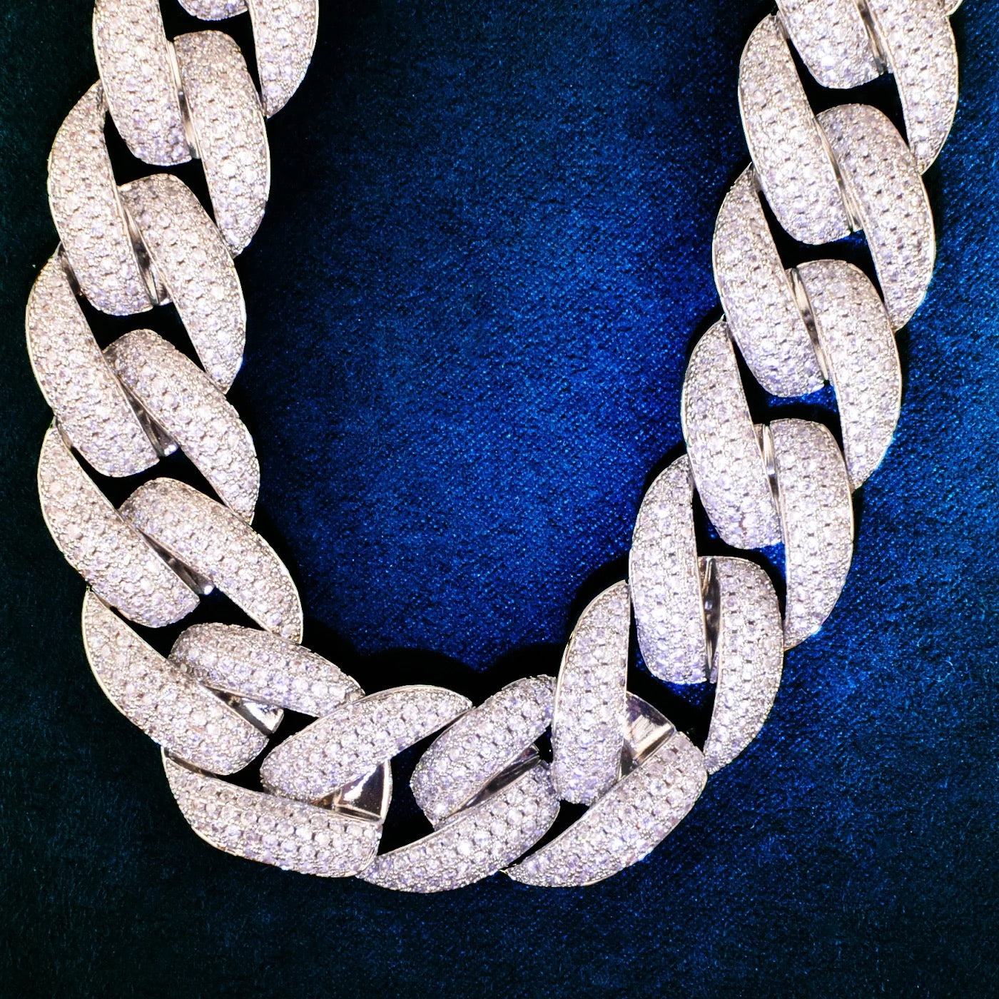 20mm Diamond Cuban Chain