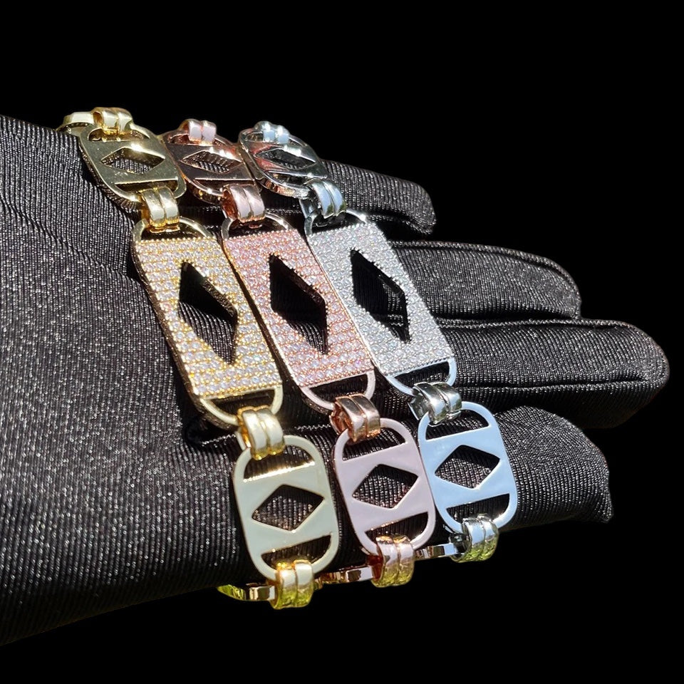 14mm ICED OUT Kingsley Bracelet