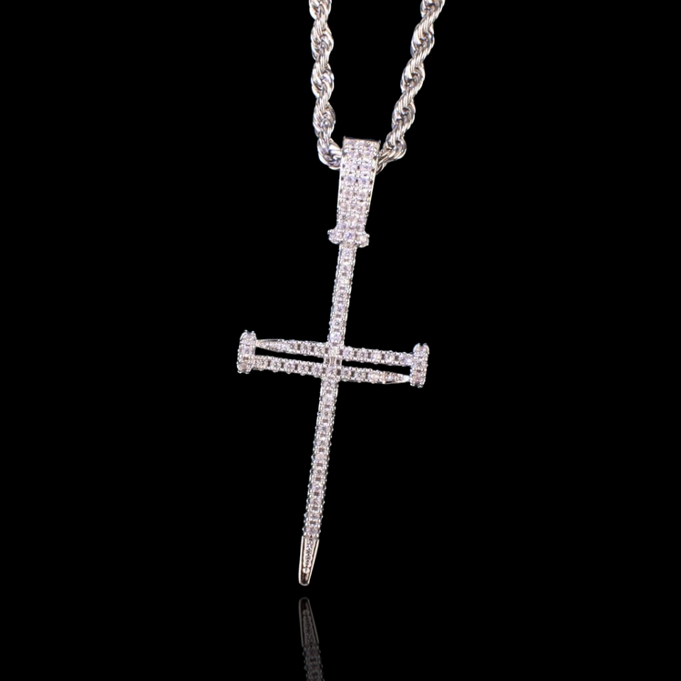 Nail Cross Pendant