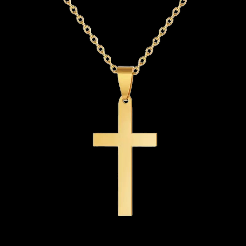 Gold Plated Cross Pendant