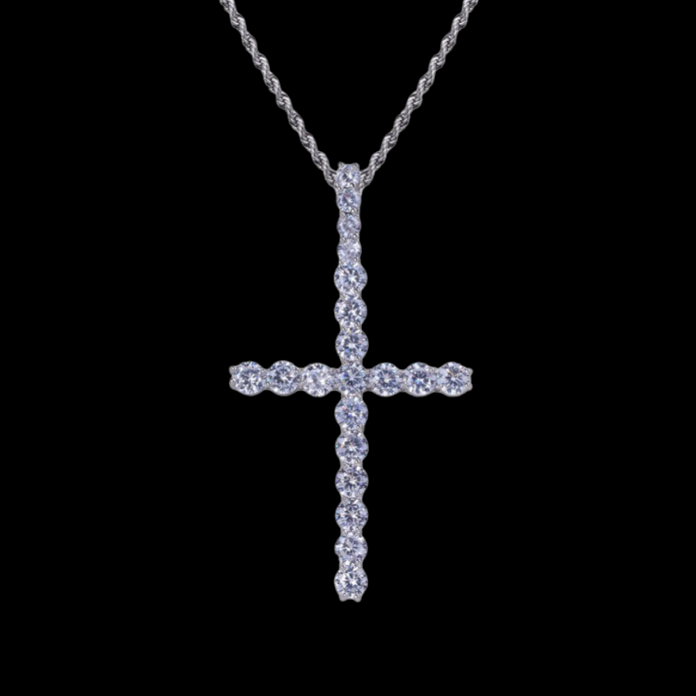 Tennis Cross Pendant