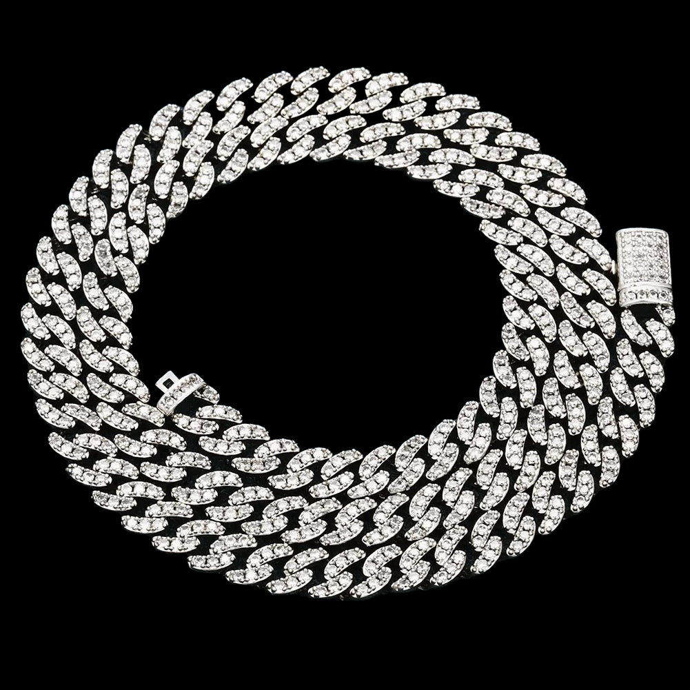 6mm Diamond Cuban Chain