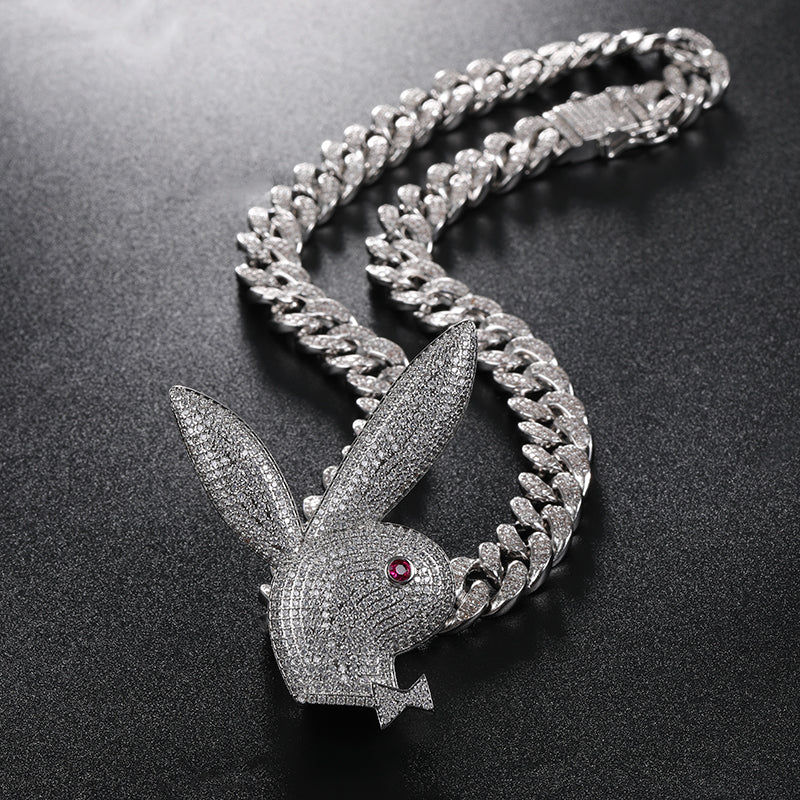 Miami Cuban x Bunny Customized Necklace